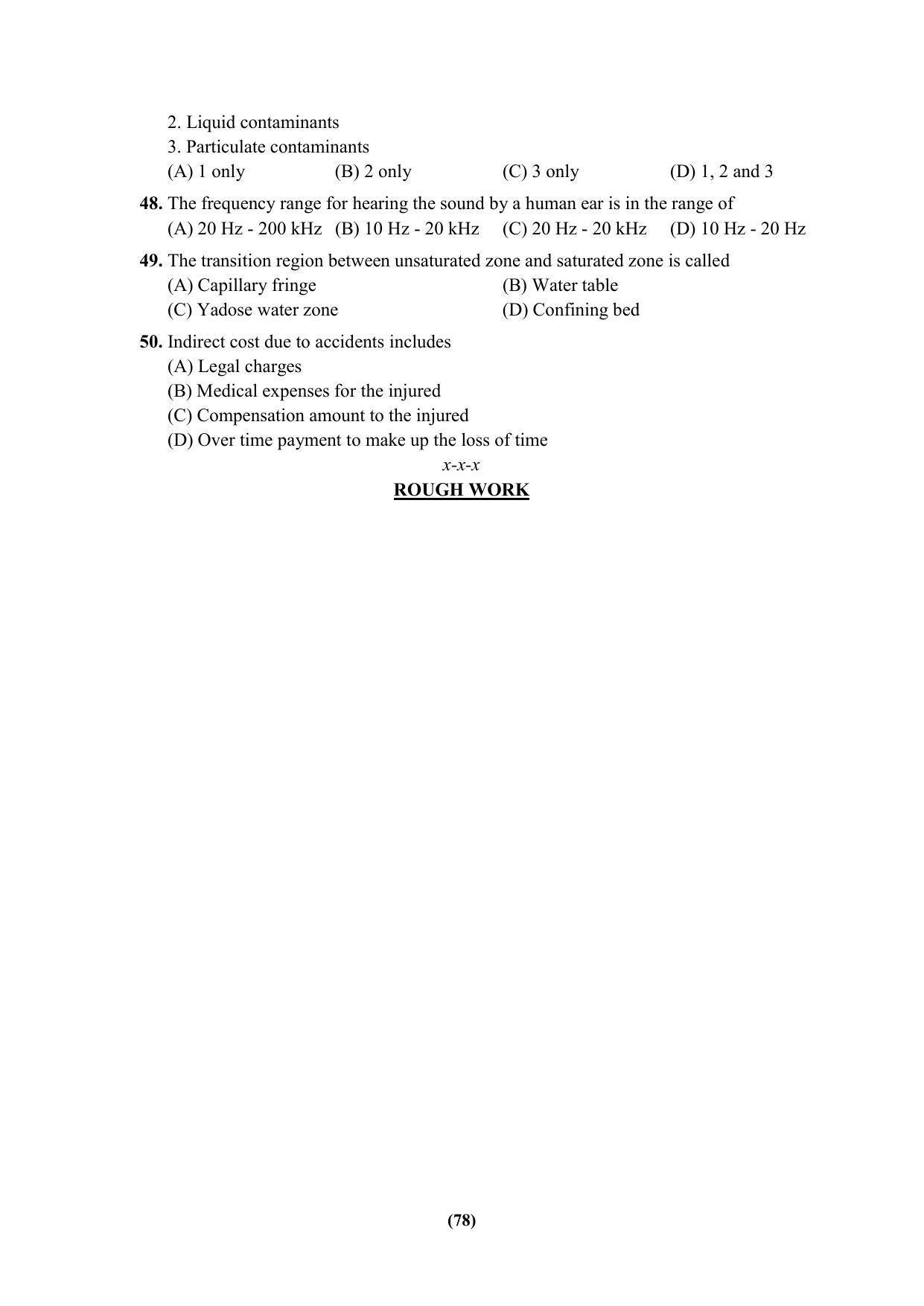 PU MPET Ancient Indian History & Archeology 2023 Question Papers - Page 78