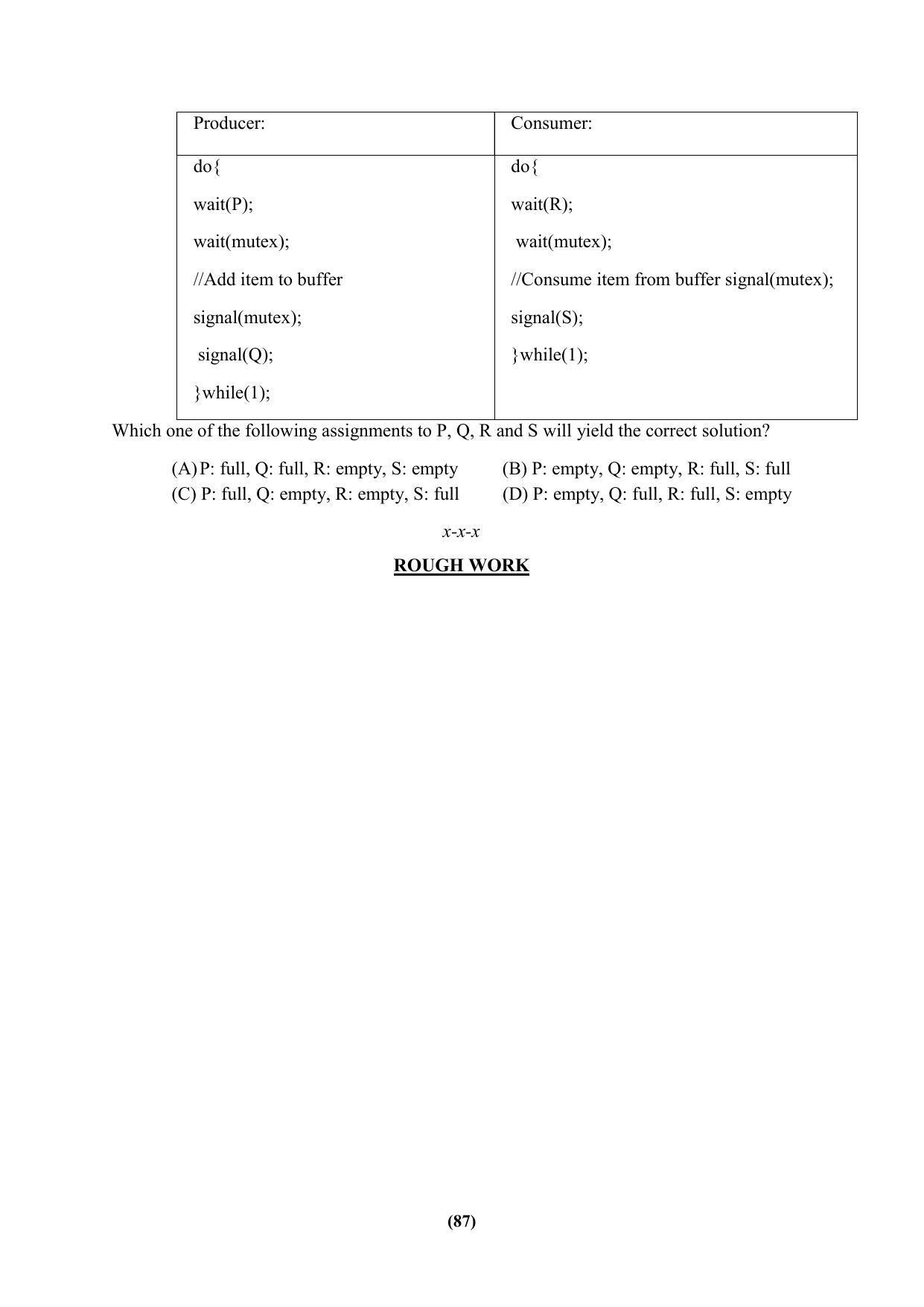 PU MPET Ancient Indian History & Archeology 2023 Question Papers - Page 87