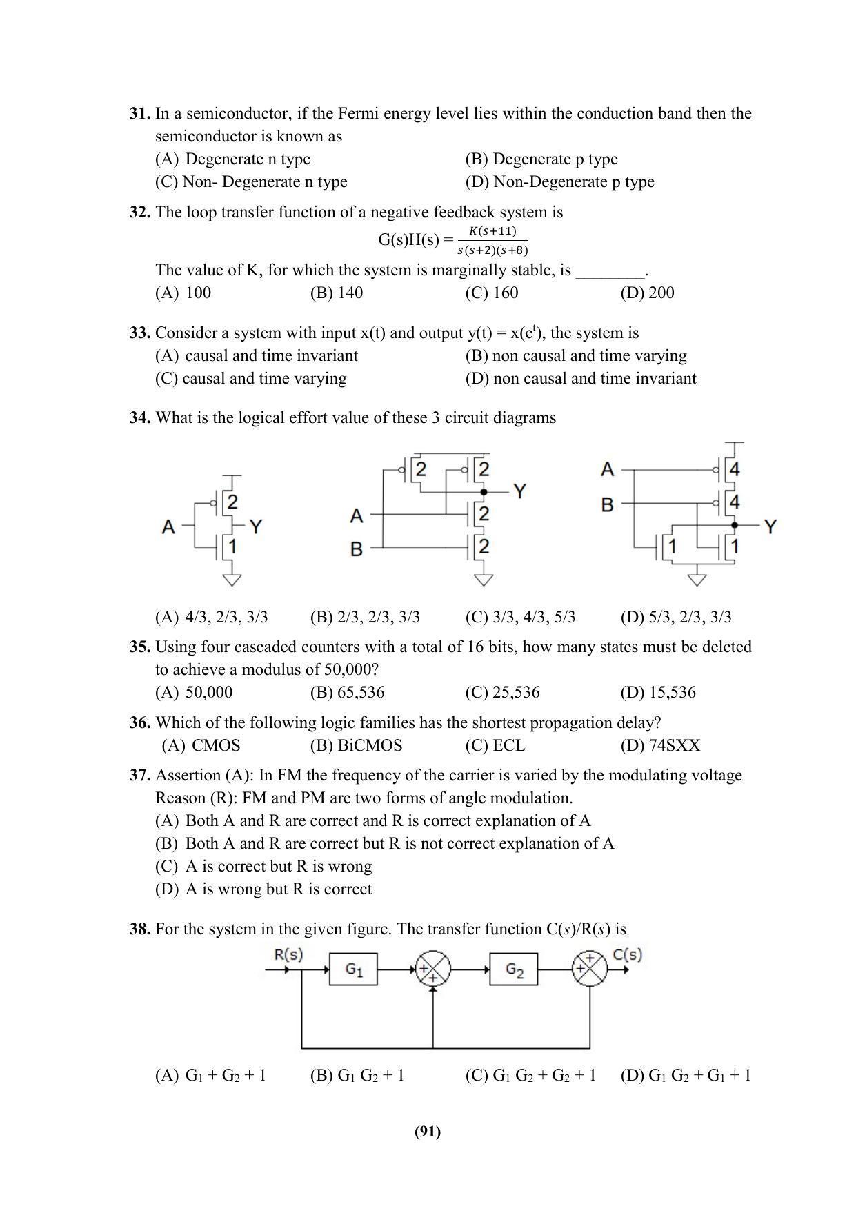 PU MPET Ancient Indian History & Archeology 2023 Question Papers - Page 91