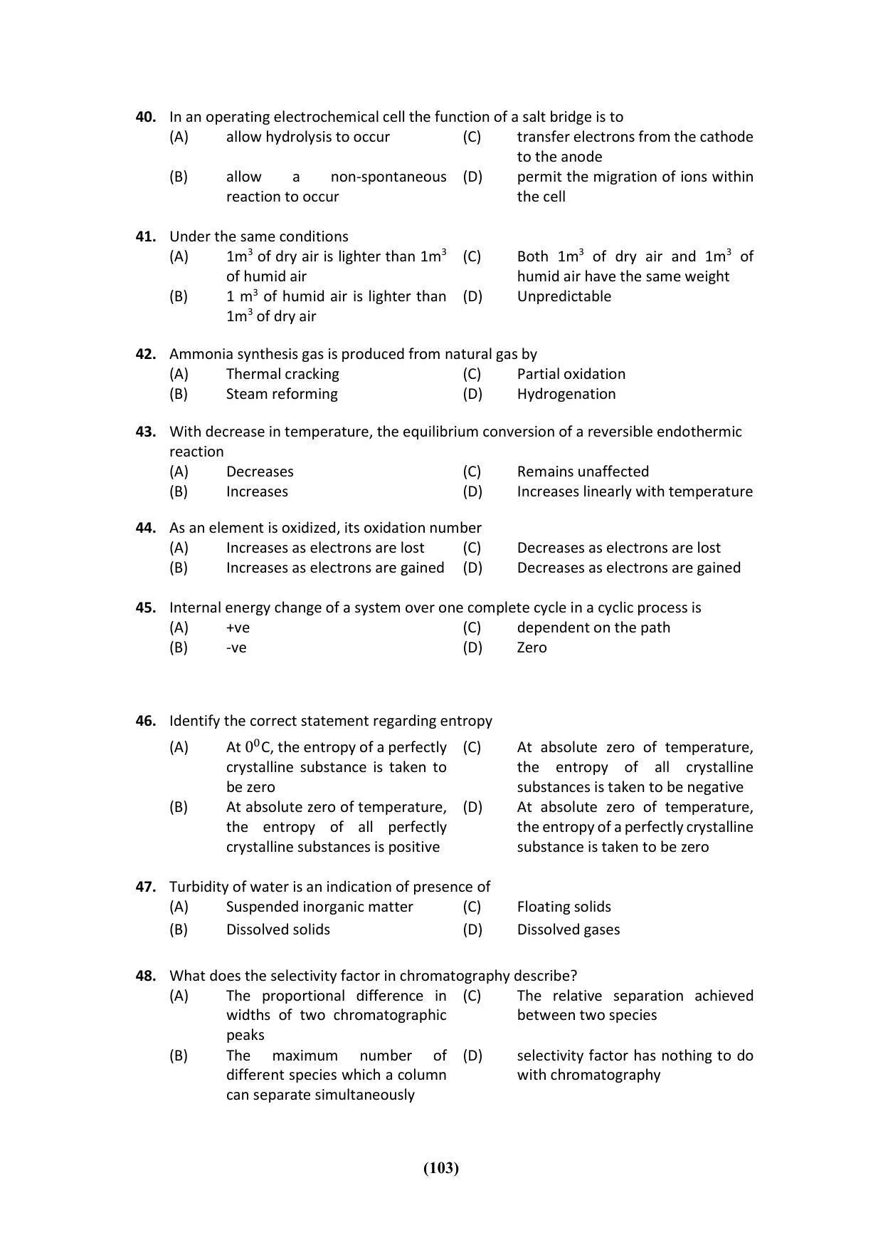 PU MPET Ancient Indian History & Archeology 2023 Question Papers - Page 103
