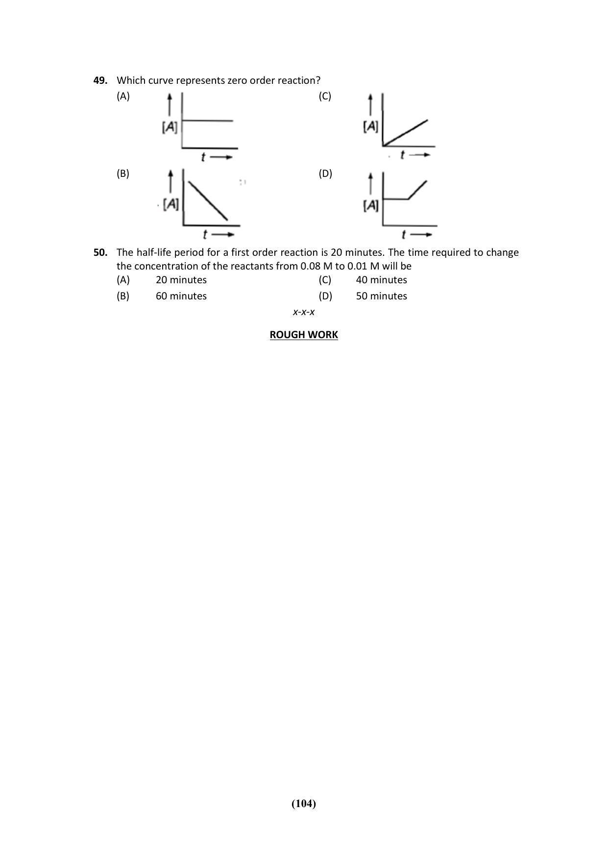 PU MPET Ancient Indian History & Archeology 2023 Question Papers - Page 104