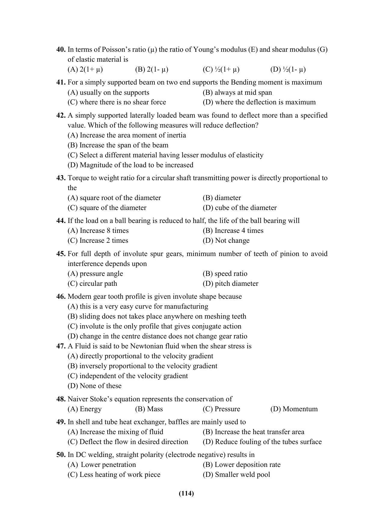 PU MPET Ancient Indian History & Archeology 2023 Question Papers - Page 114