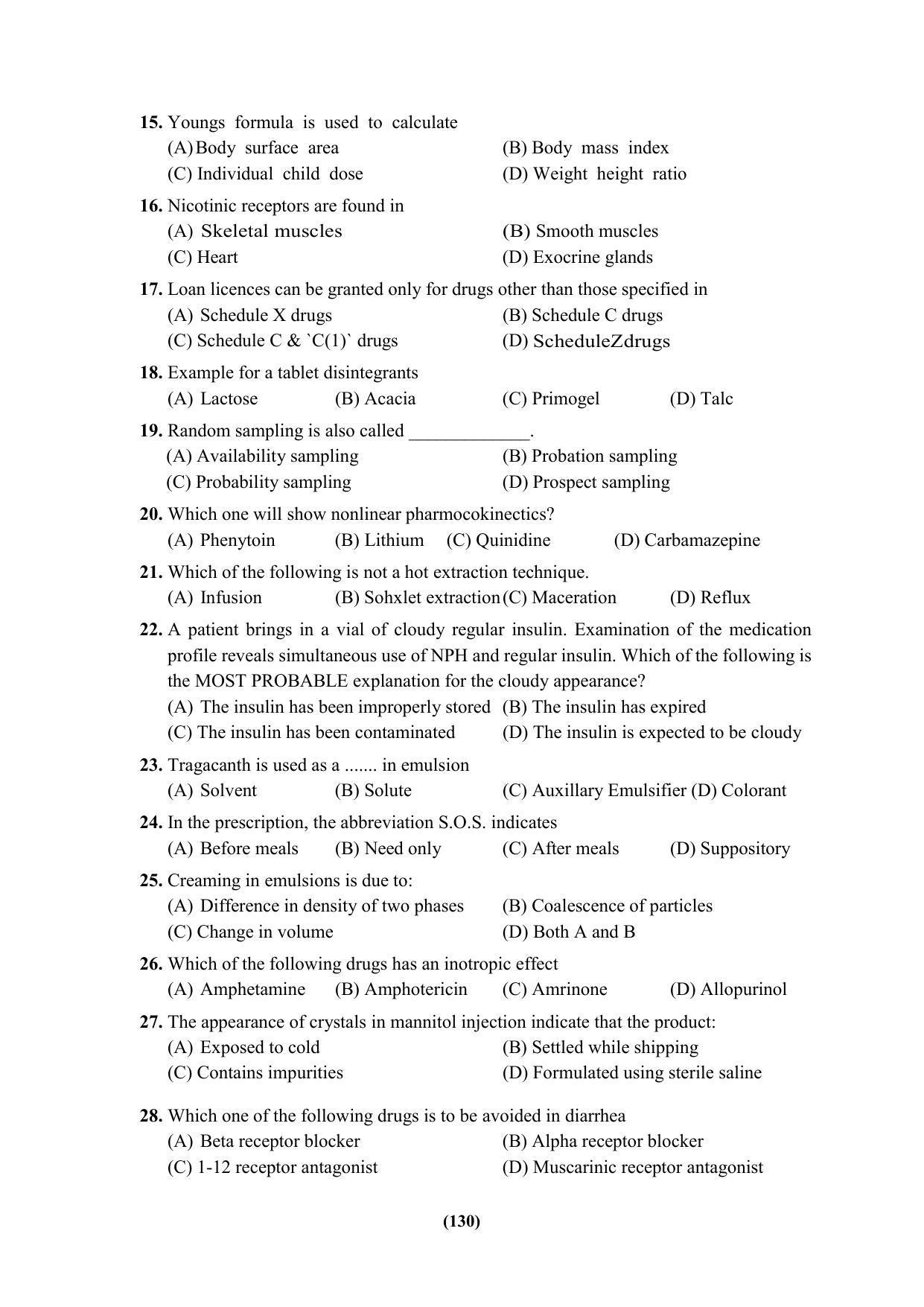 PU MPET Ancient Indian History & Archeology 2023 Question Papers - Page 130