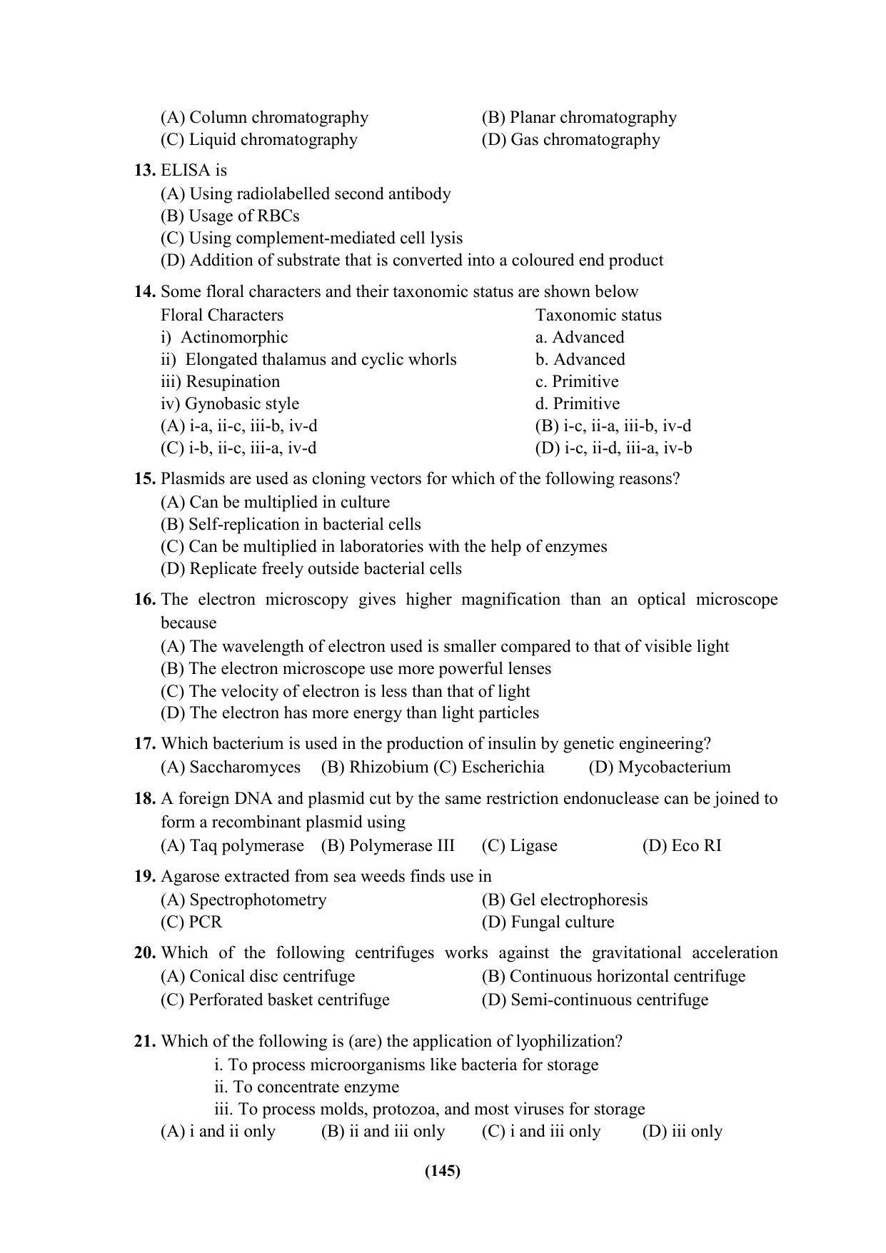 PU MPET Ancient Indian History & Archeology 2023 Question Papers - Page 145