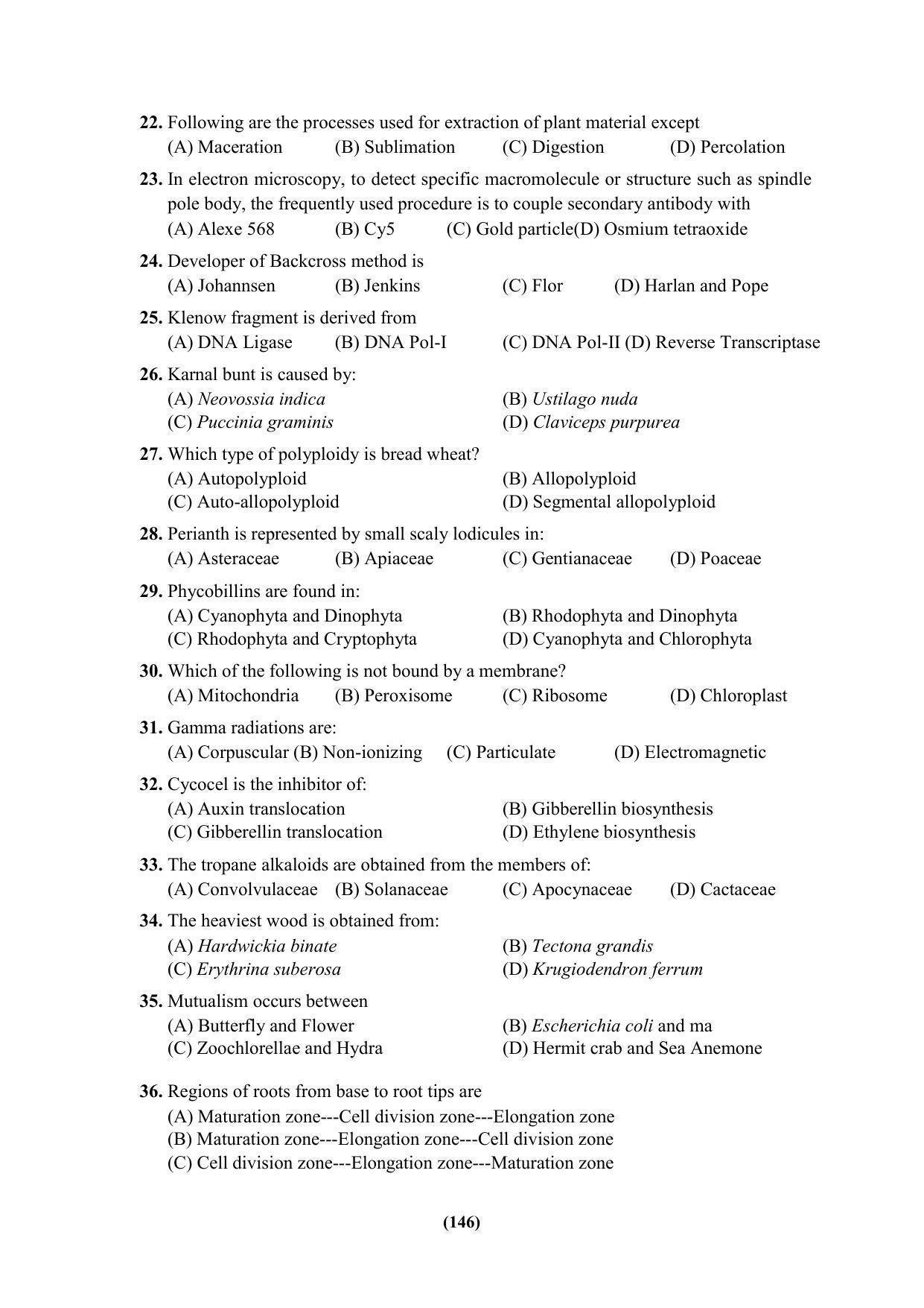 PU MPET Ancient Indian History & Archeology 2023 Question Papers - Page 146