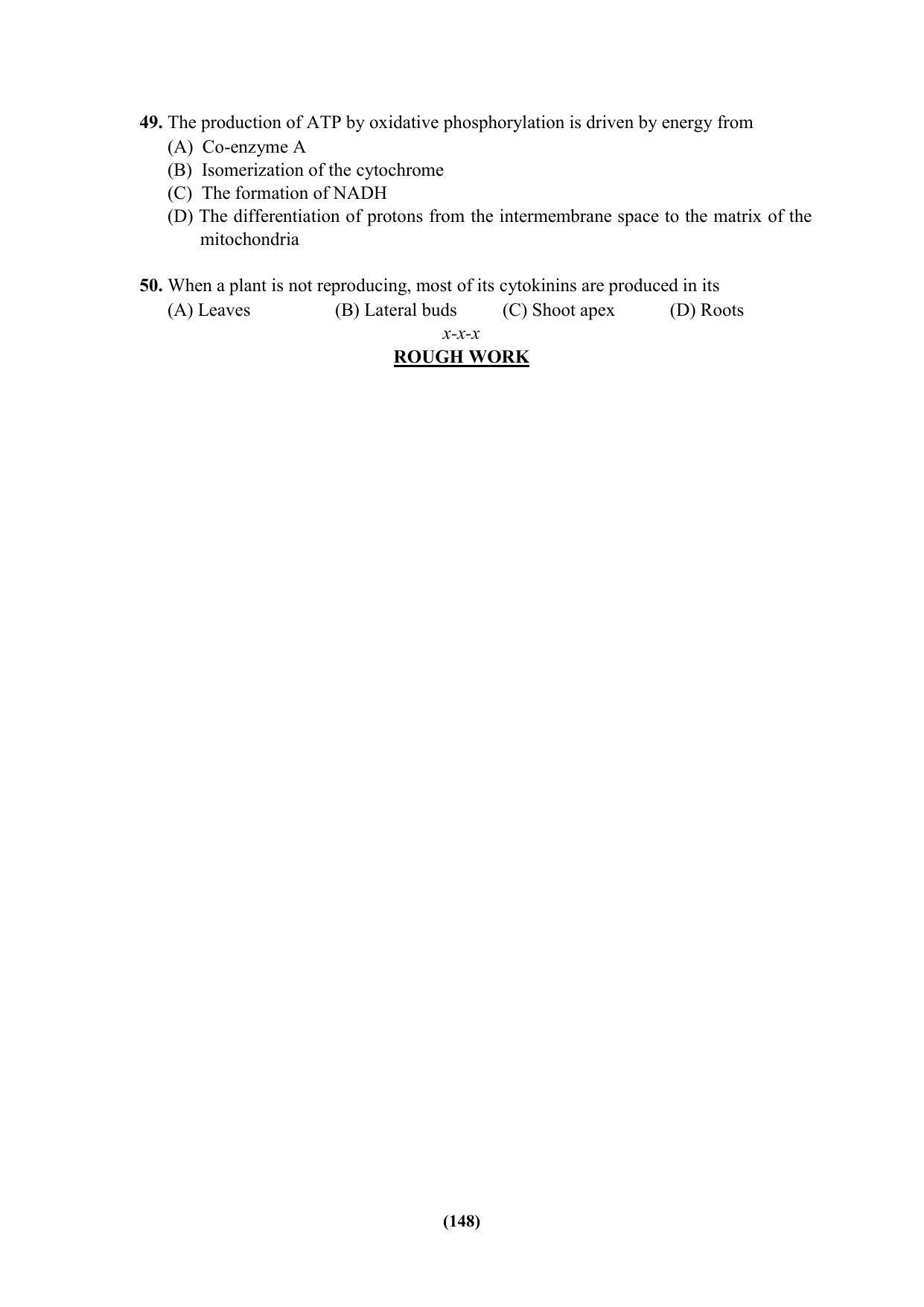 PU MPET Ancient Indian History & Archeology 2023 Question Papers - Page 148