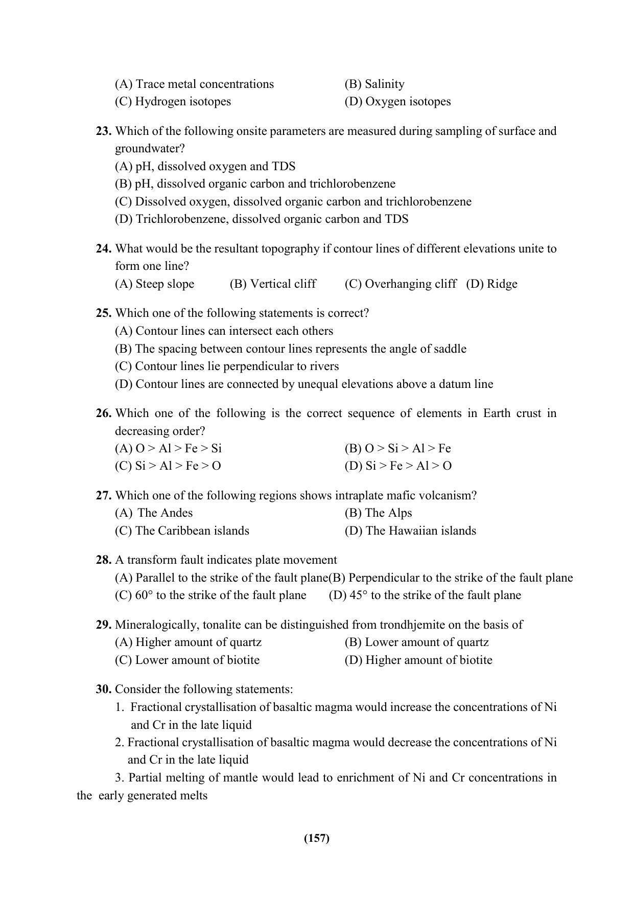 PU MPET Ancient Indian History & Archeology 2023 Question Papers - Page 157