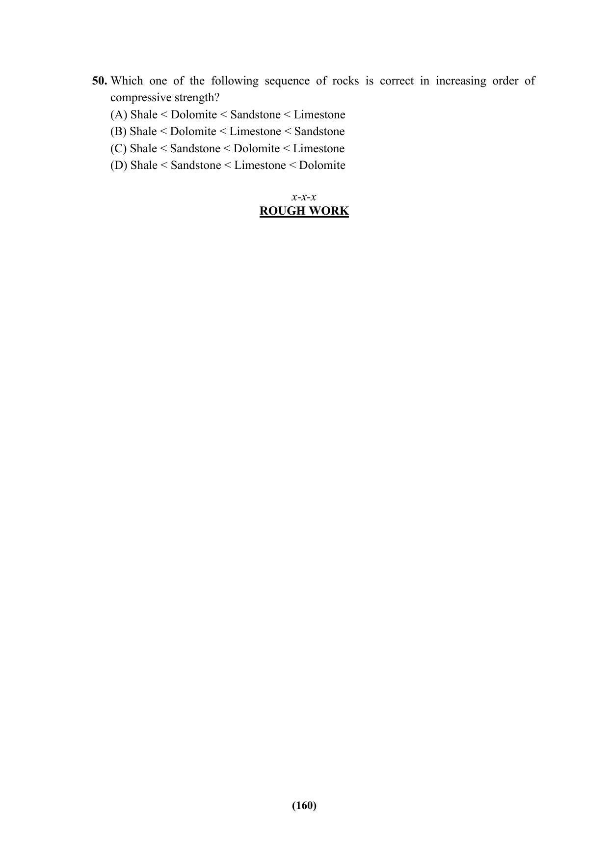PU MPET Ancient Indian History & Archeology 2023 Question Papers - Page 160