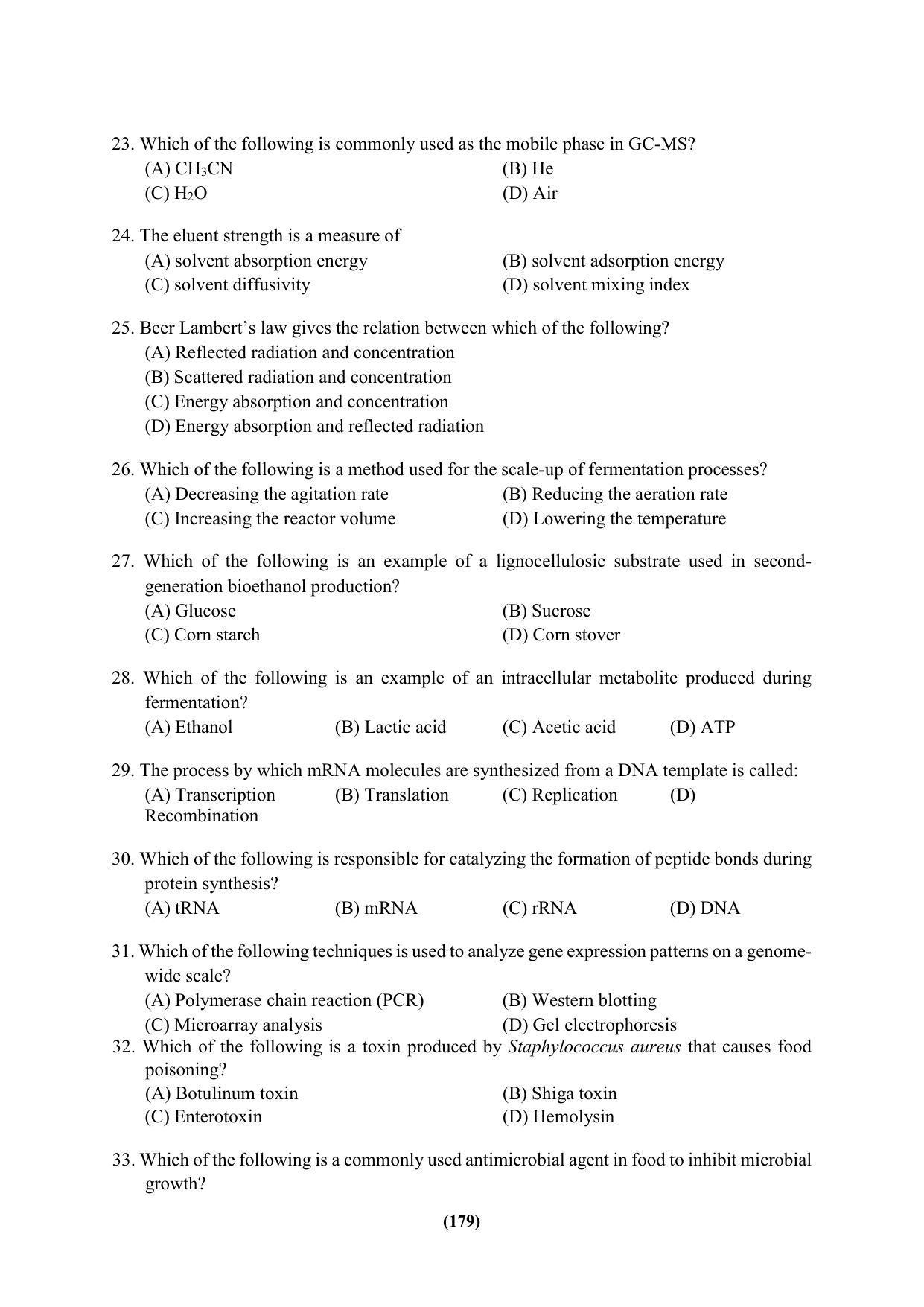 PU MPET Ancient Indian History & Archeology 2023 Question Papers - Page 179