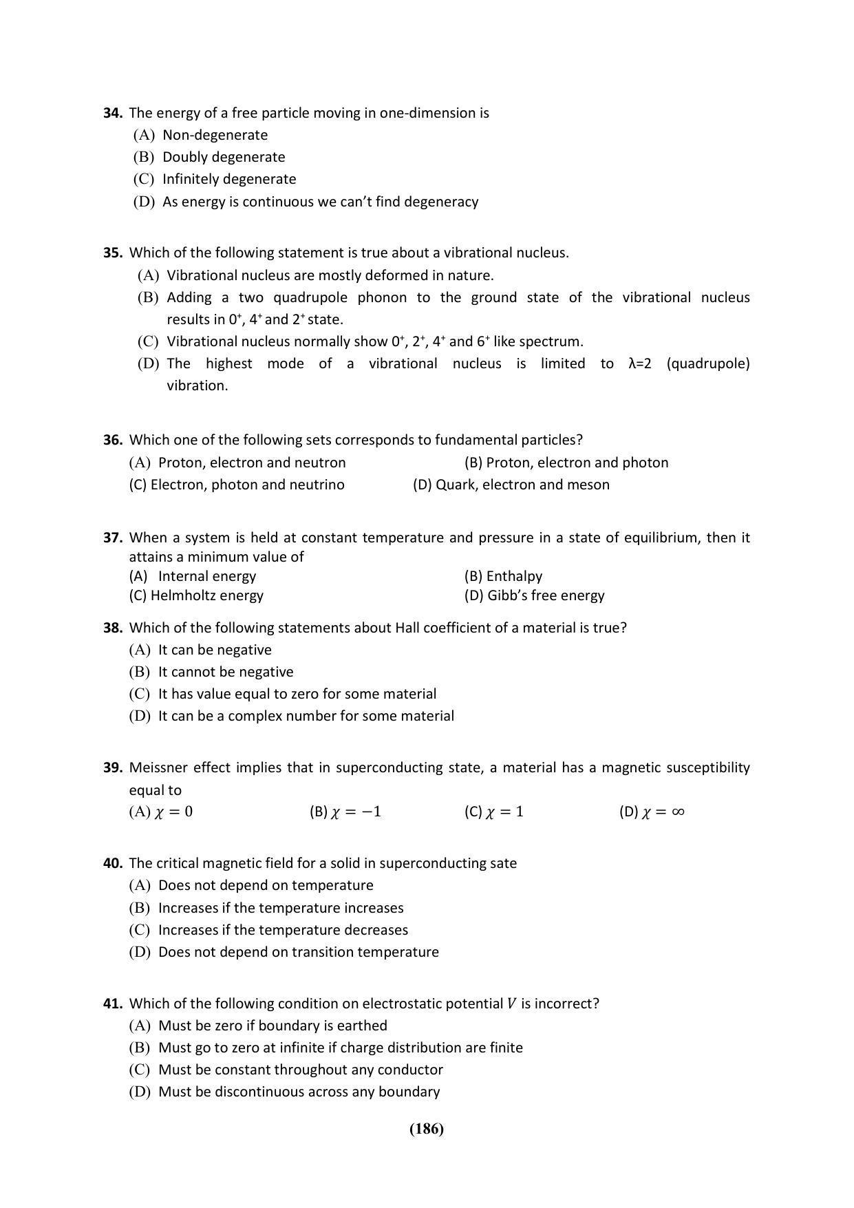PU MPET Ancient Indian History & Archeology 2023 Question Papers - Page 186
