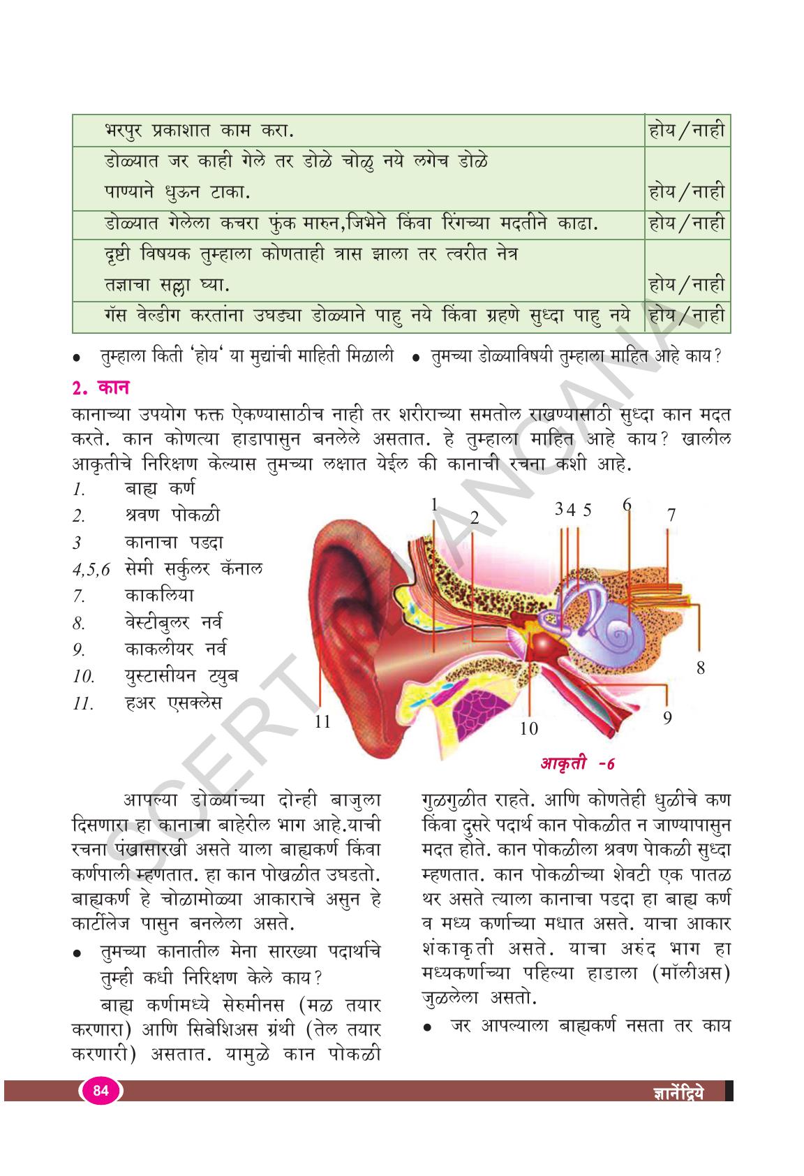 TS SCERT Class 9 Biological Science(Marathi Medium) Text Book - Page 96