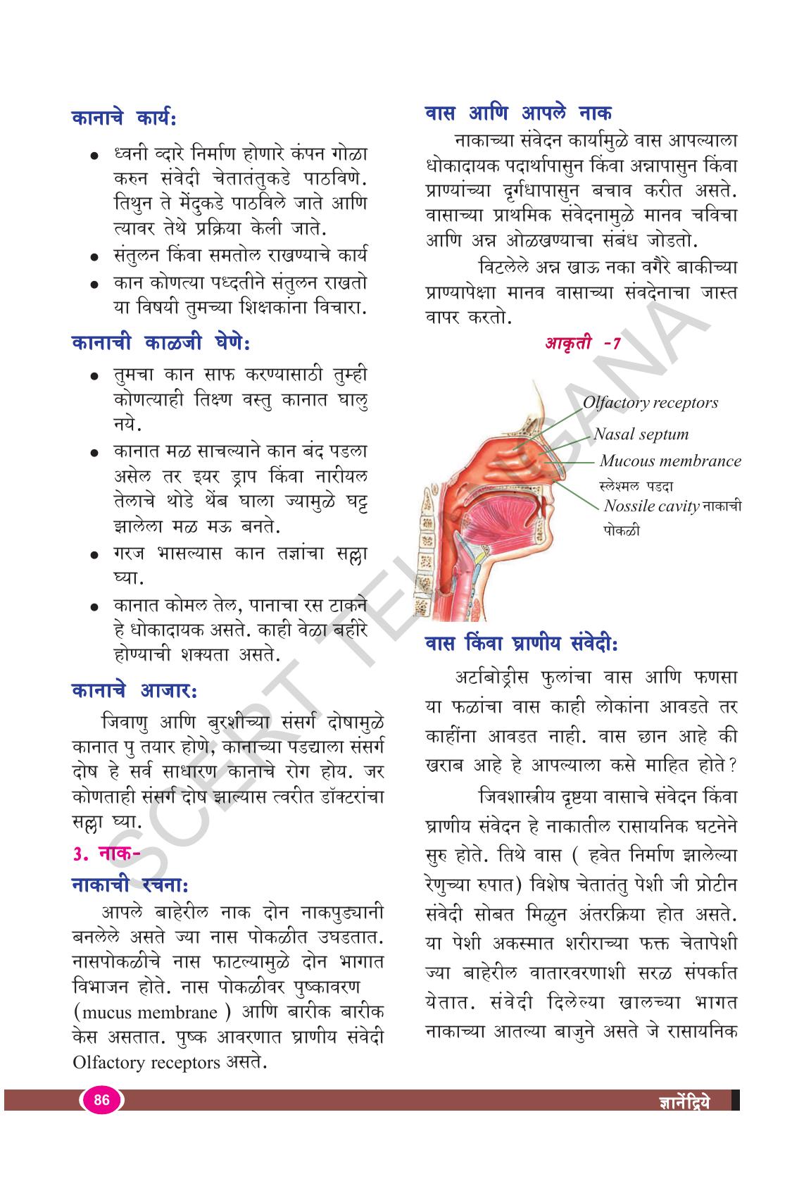 TS SCERT Class 9 Biological Science(Marathi Medium) Text Book - Page 98