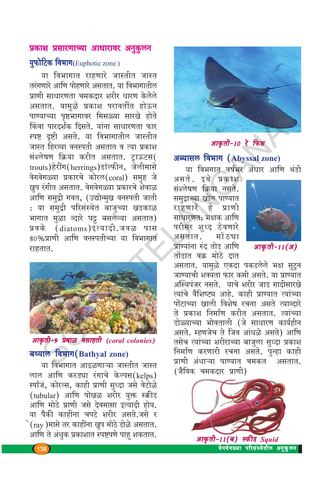 TS SCERT Class 9 Biological Science(Marathi Medium) Text Book - Page 150