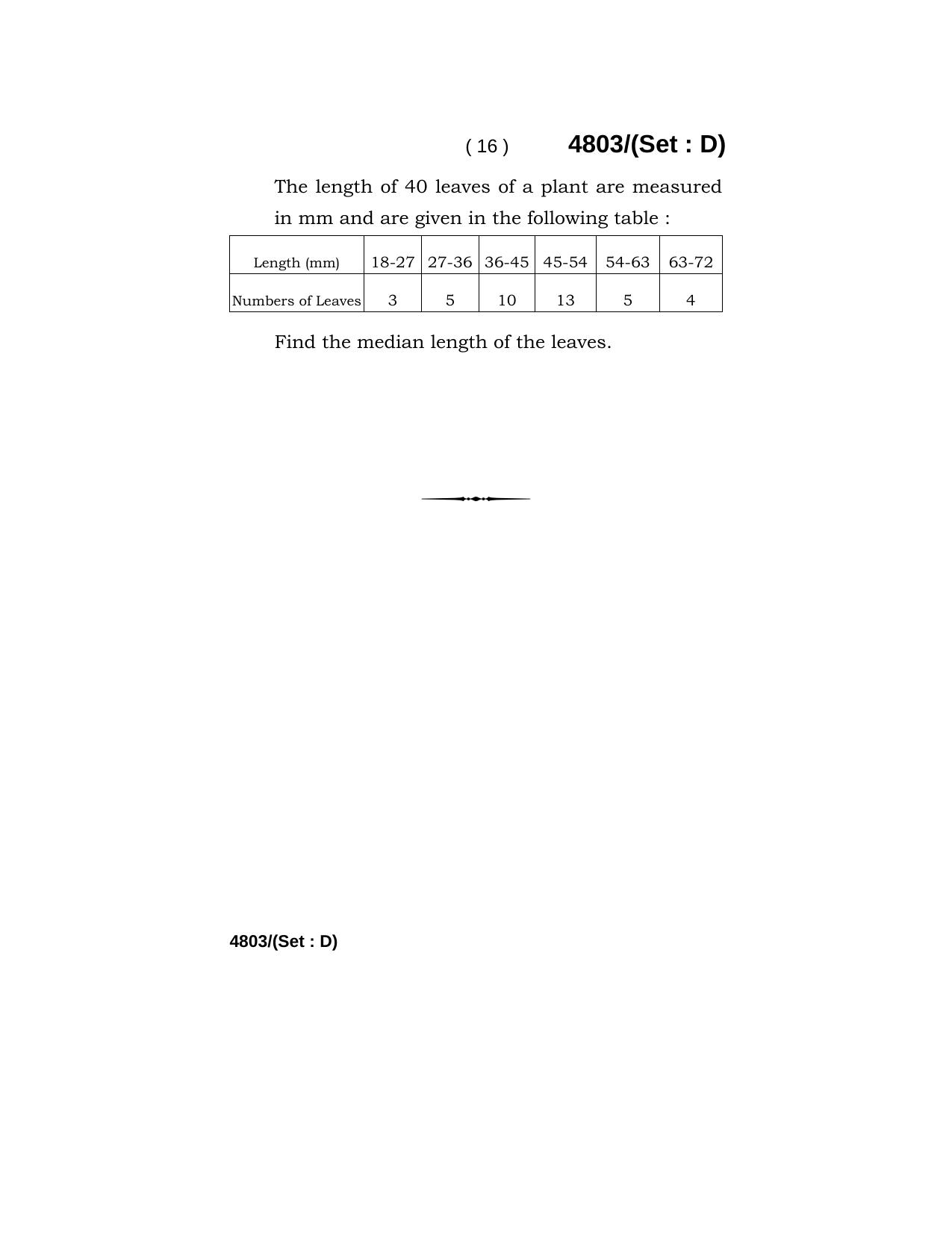 Haryana Board HBSE Class 10 Mathematics 2020 Question Paper - Page 64
