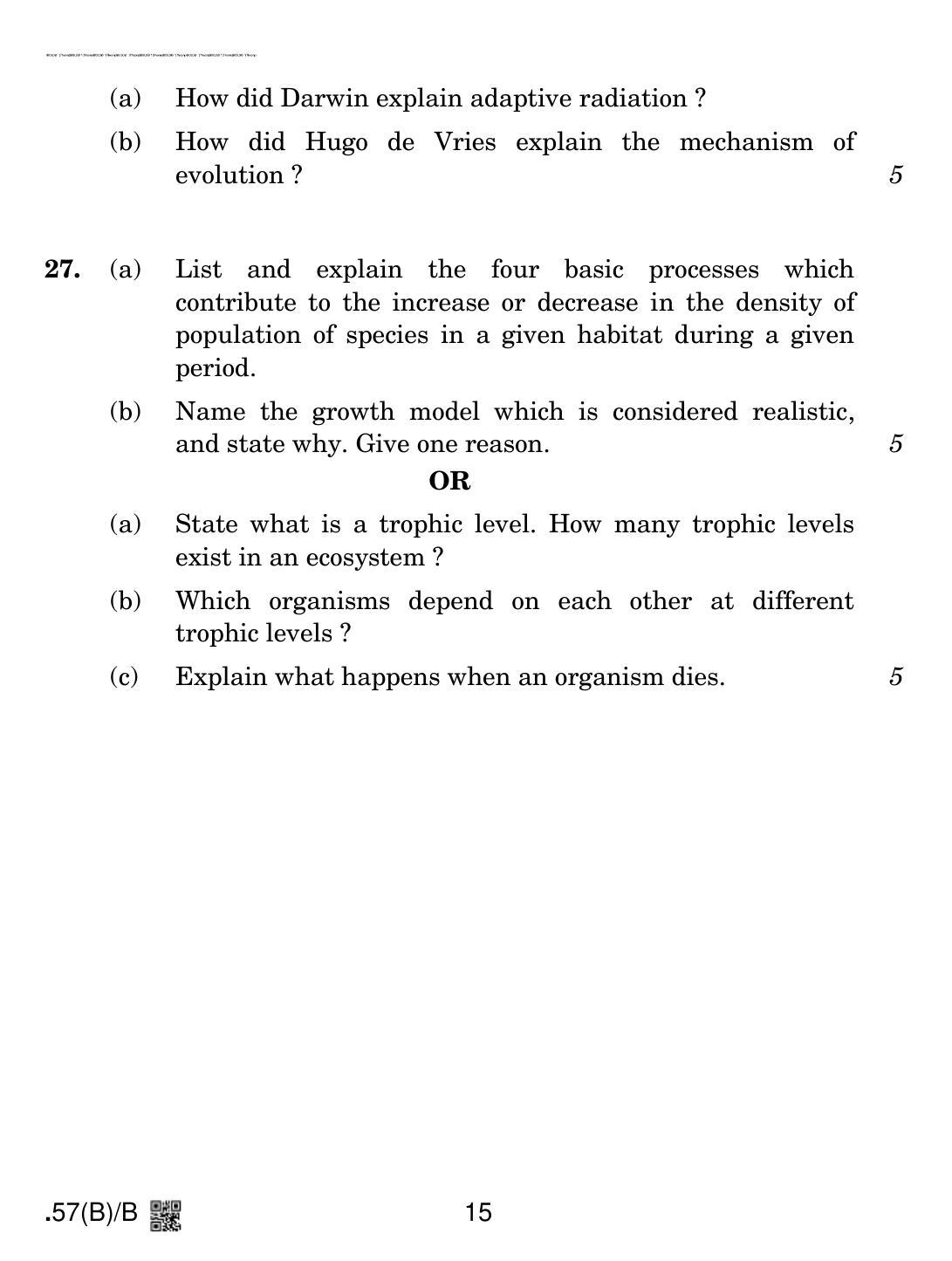 CBSE Class 12 57(B)-C - Biology For Blind Candidates 2020 Compartment Question Paper - Page 15