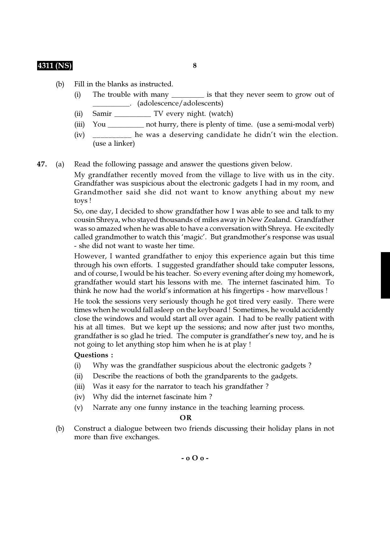 Tamil Nadu Board 11th / HSE 1 YEAR Paper II Sample Question Papers - Page 16