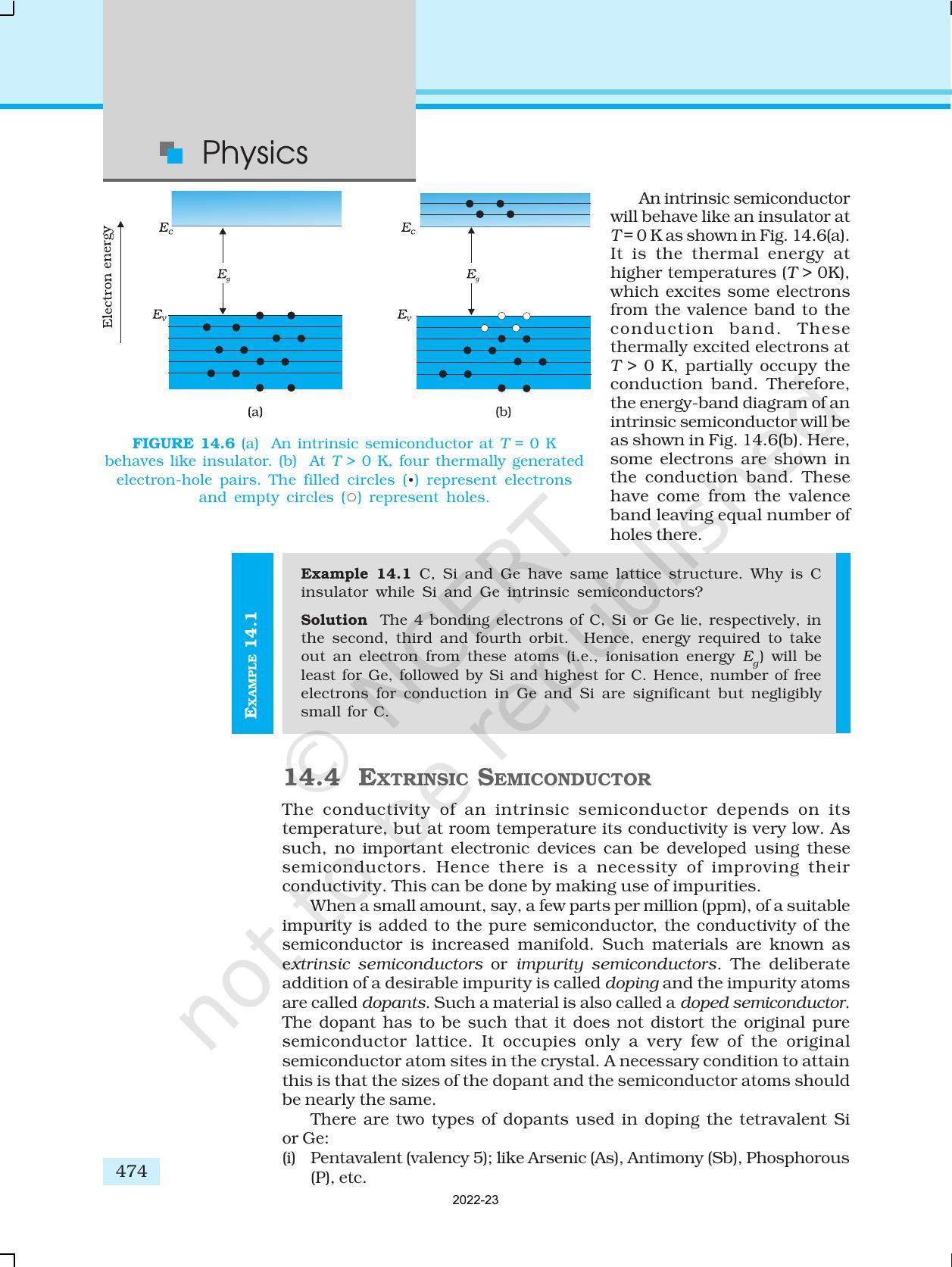 NCERT Book for Class 12 Physics Chapter 14 Semiconductor Electronics Materials Devices And Simple Circuit - Page 8