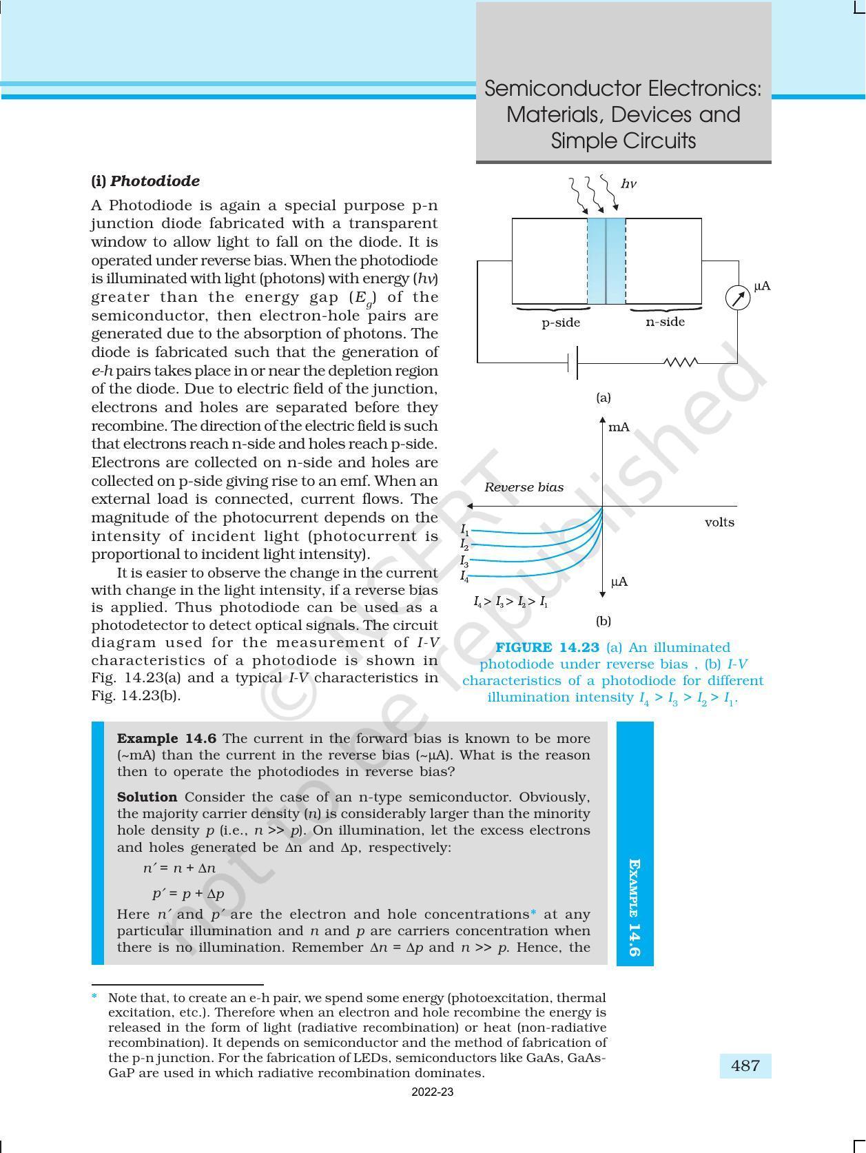 NCERT Book for Class 12 Physics Chapter 14 Semiconductor Electronics ...