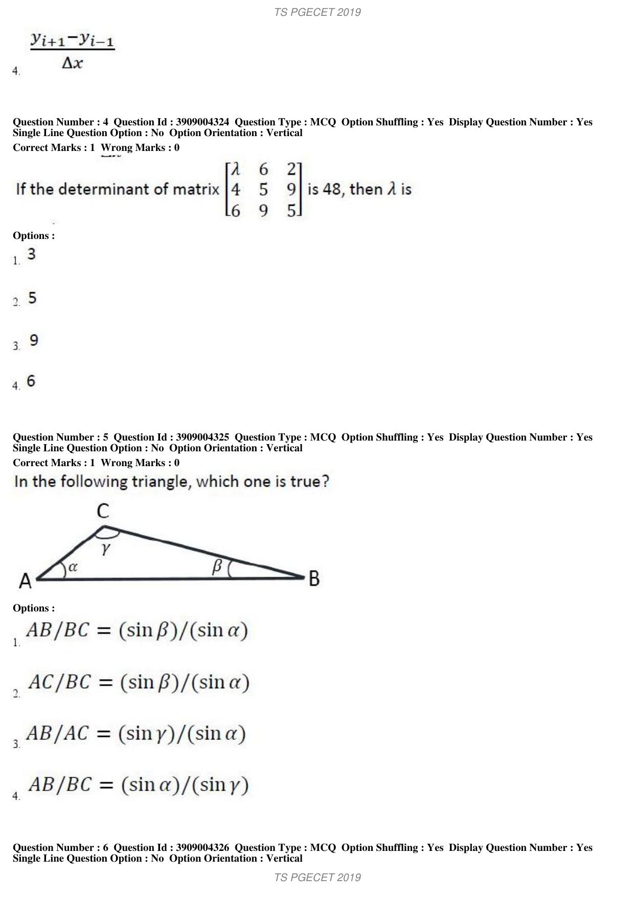 TS PGECET 2019: Metallurgical Engineering Question Papers - Page 3