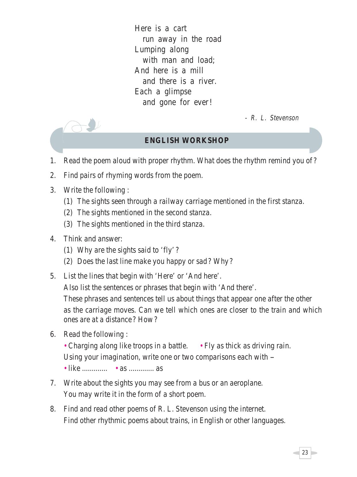 Maharashtra Board Class 7 English Textbook - Page 33