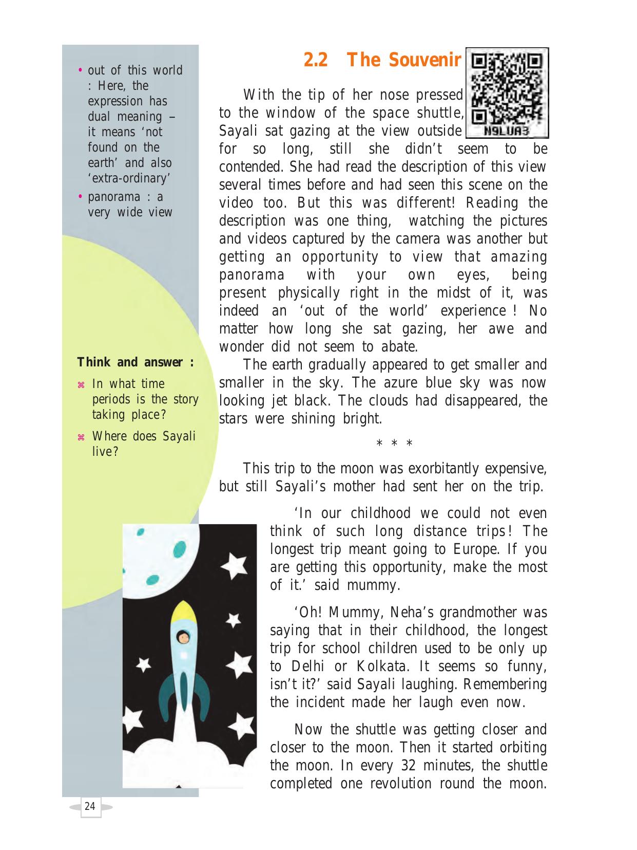 Maharashtra Board Class 7 English Textbook - Page 34