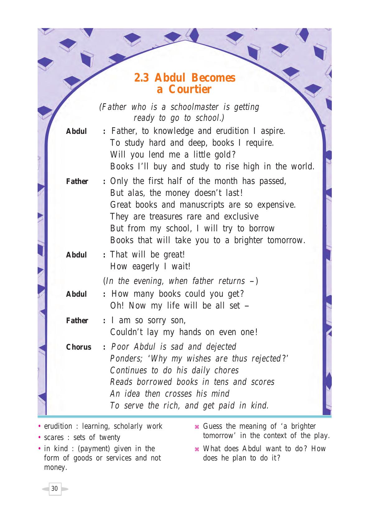 Maharashtra Board Class 7 English Textbook - Page 40