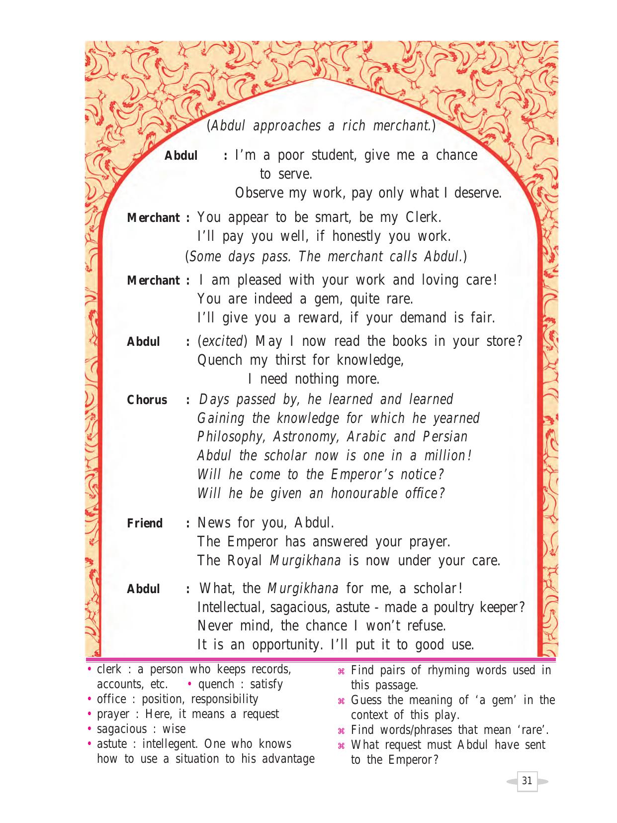 Maharashtra Board Class 7 English Textbook - Page 41