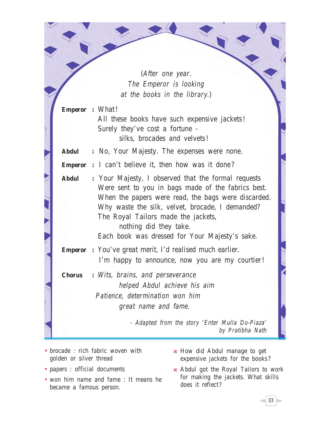 Maharashtra Board Class 7 English Textbook - Page 43