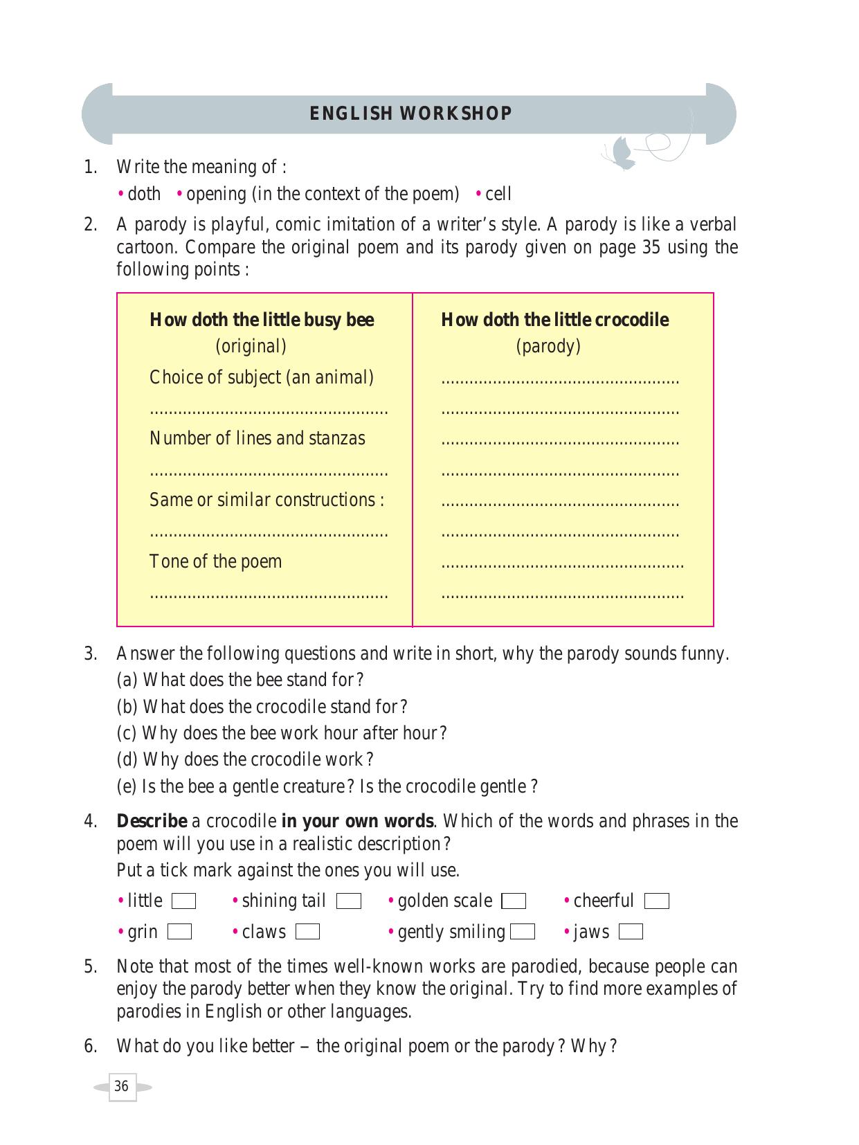 Maharashtra Board Class 7 English Textbook - Page 46