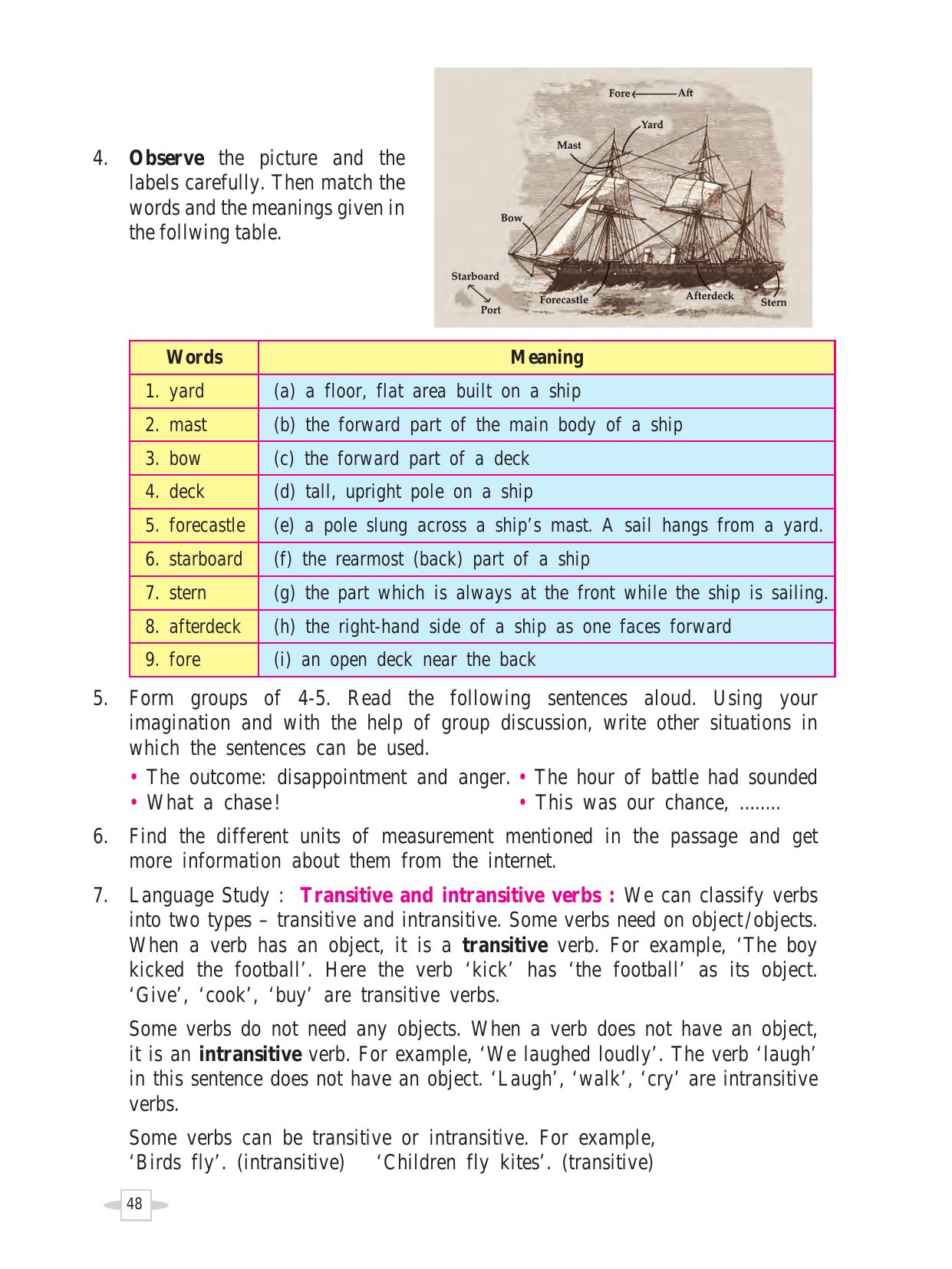 Maharashtra Board Class 7 English Textbook - Page 58