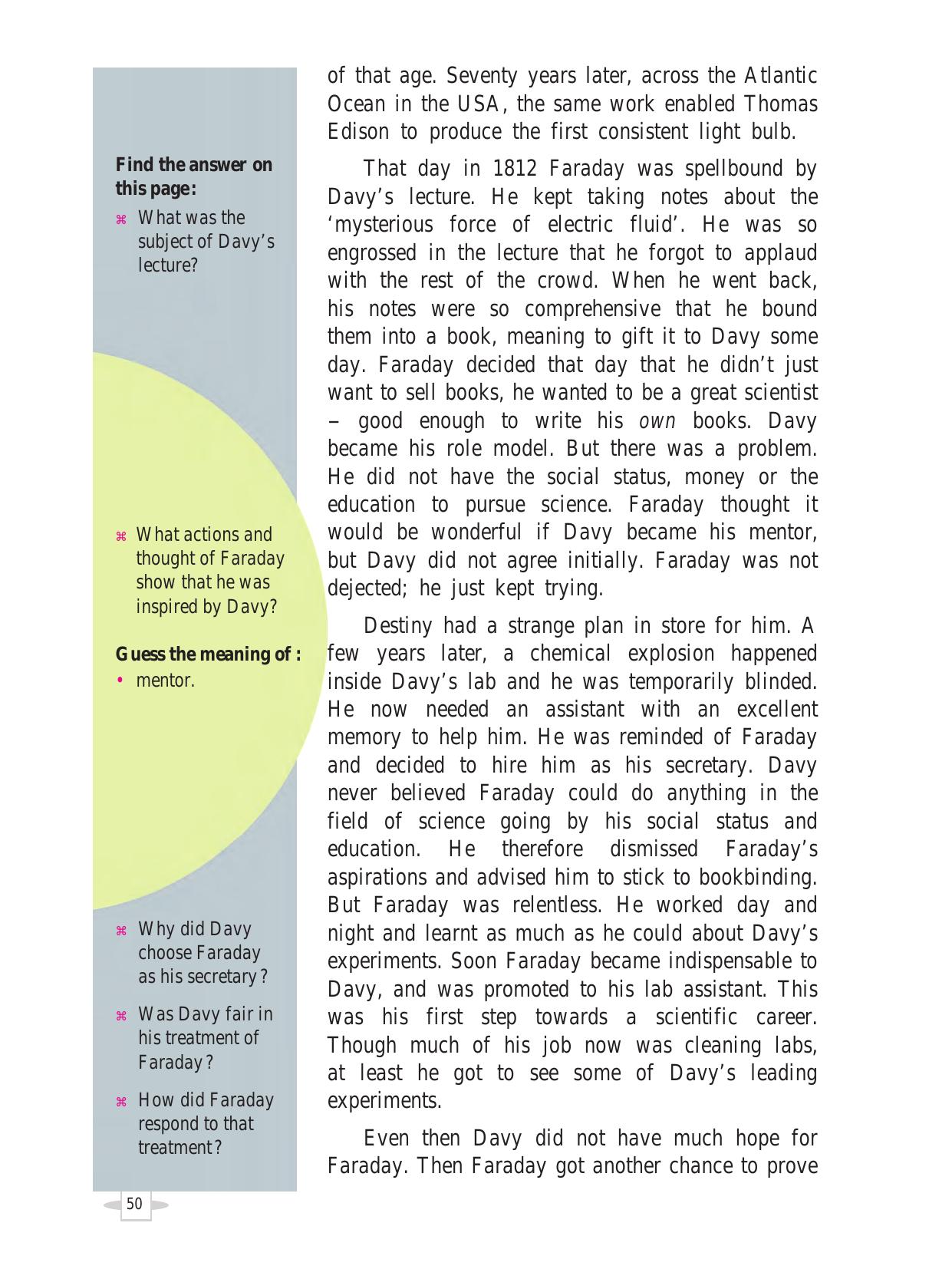 Maharashtra Board Class 7 English Textbook - Page 60