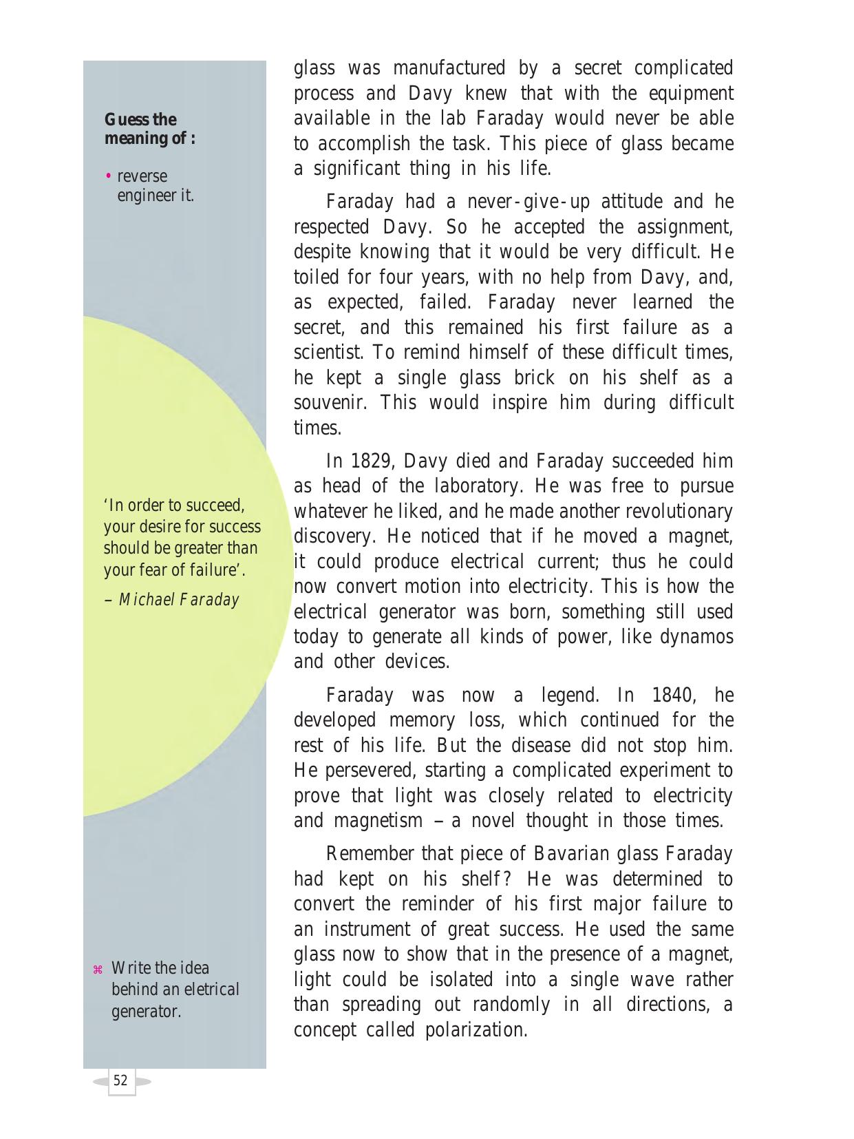 Maharashtra Board Class 7 English Textbook - Page 62