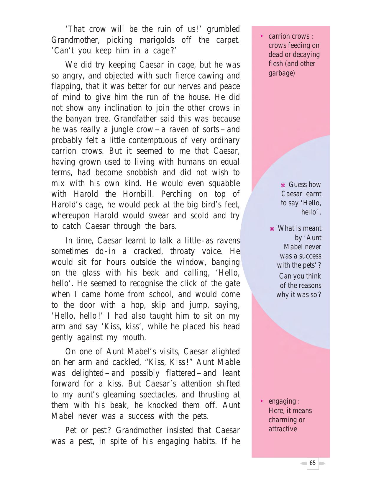 Maharashtra Board Class 7 English Textbook - Page 75