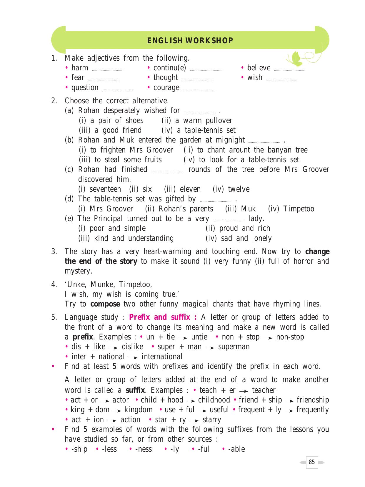Maharashtra Board Class 7 English Textbook - Page 95