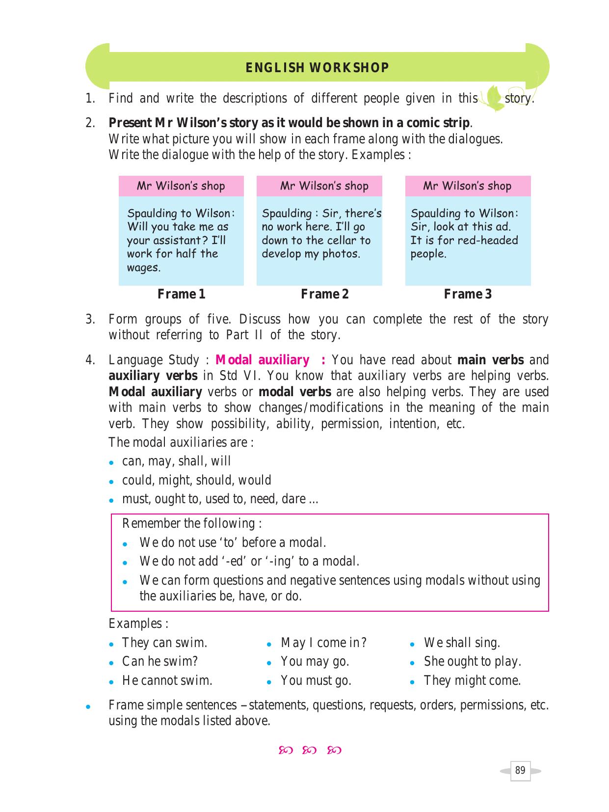Maharashtra Board Class 7 English Textbook - Page 99