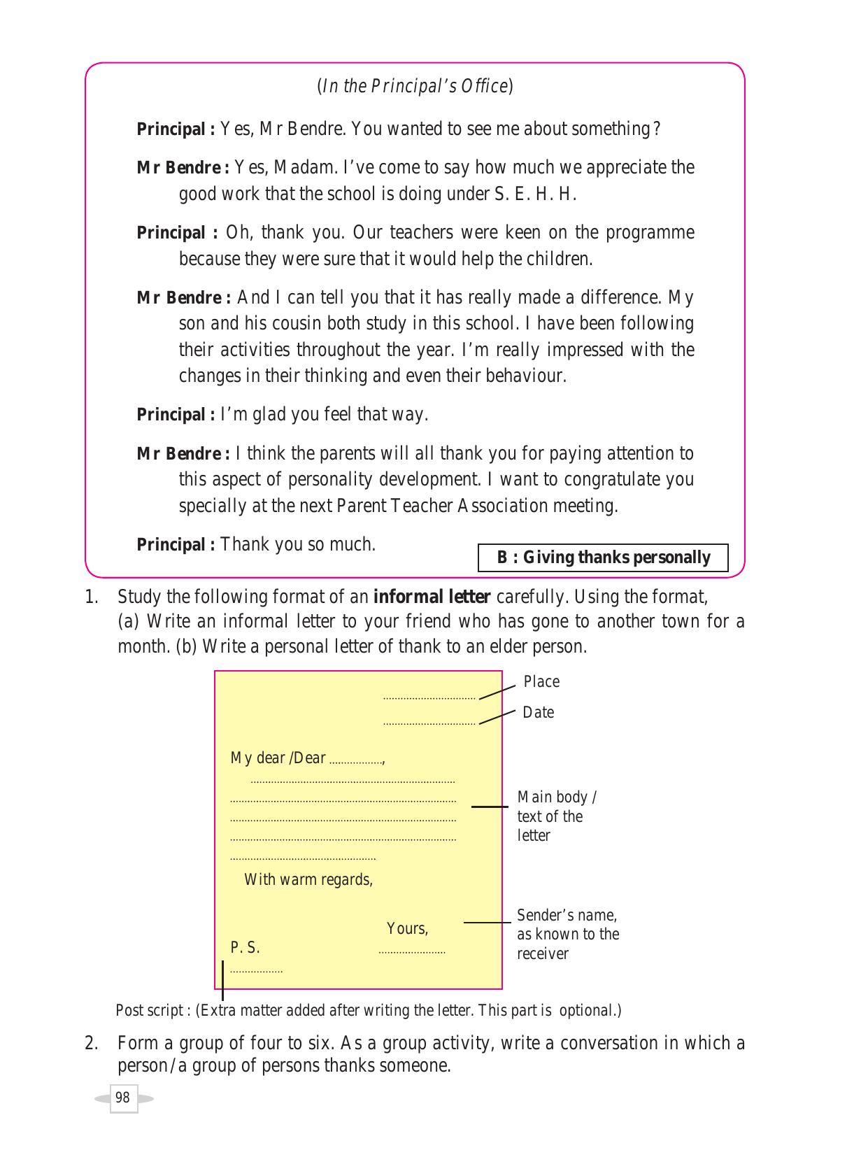 Maharashtra Board Class 7 English Textbook - Page 108