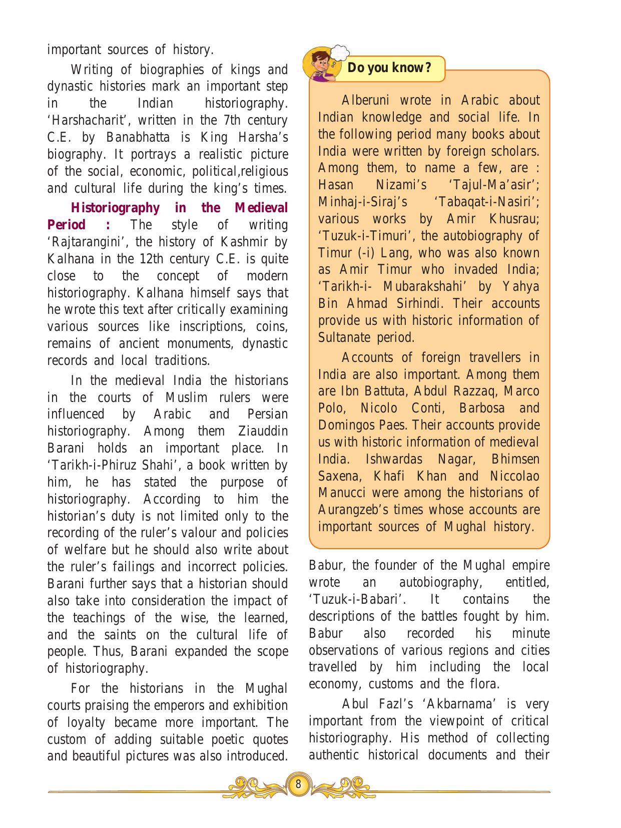 Maharashtra Board Class 10 History & Political Science Textbook - Page 18