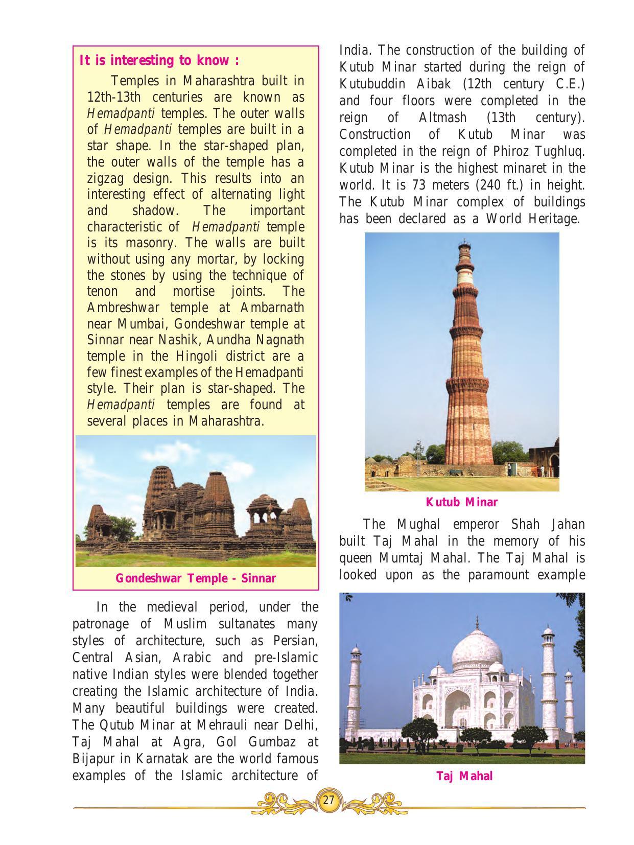 Maharashtra Board Class 10 History & Political Science Textbook - Page 37