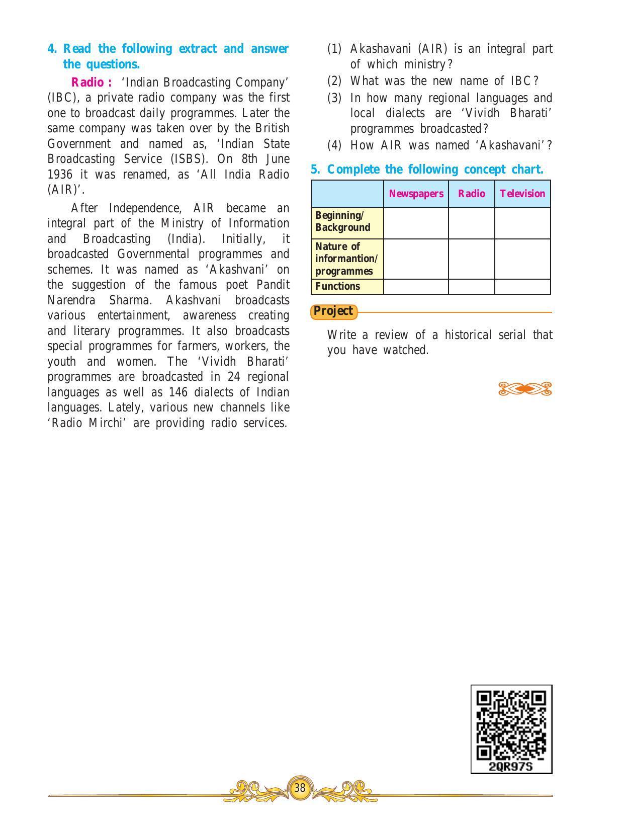 Maharashtra Board Class 10 History & Political Science Textbook - Page 48