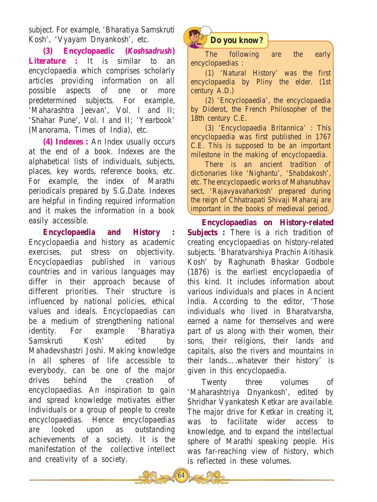 Maharashtra Board Class 10 History & Political Science Textbook - Page 74