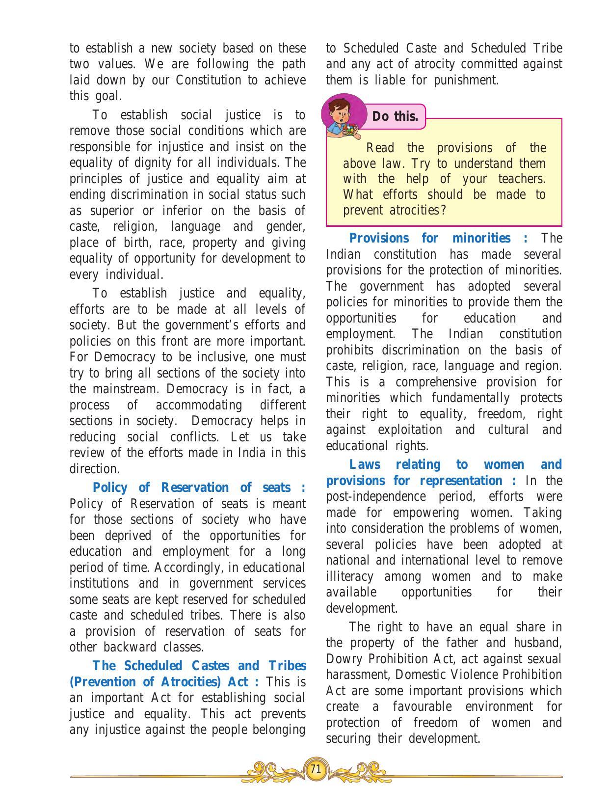 Maharashtra Board Class 10 History & Political Science Textbook - Page 81
