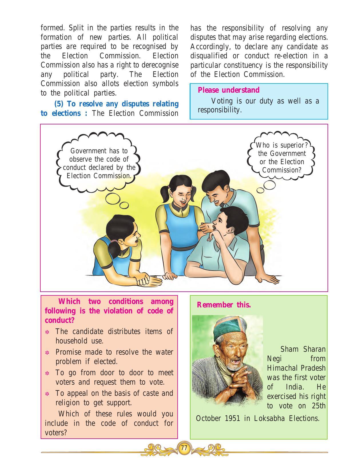 Maharashtra Board Class 10 History & Political Science Textbook - Page 87