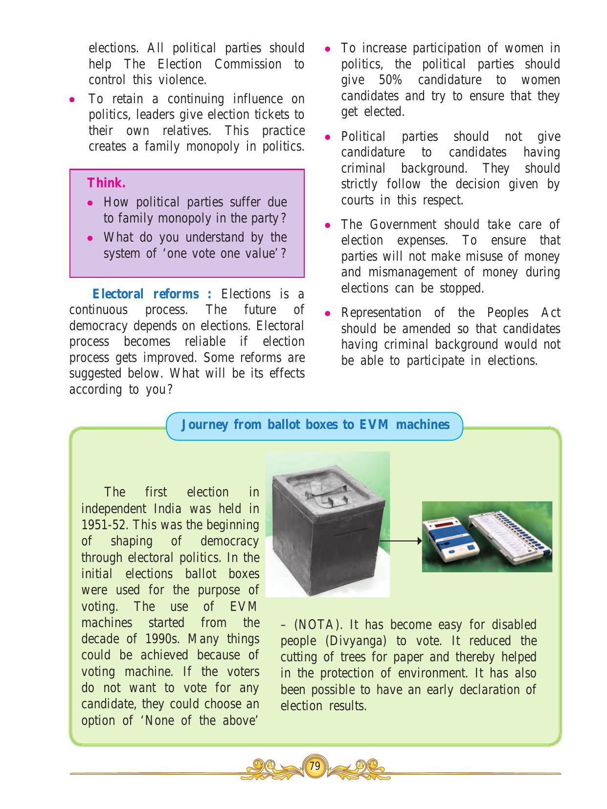 Maharashtra Board Class 10 History & Political Science Textbook - Page 89