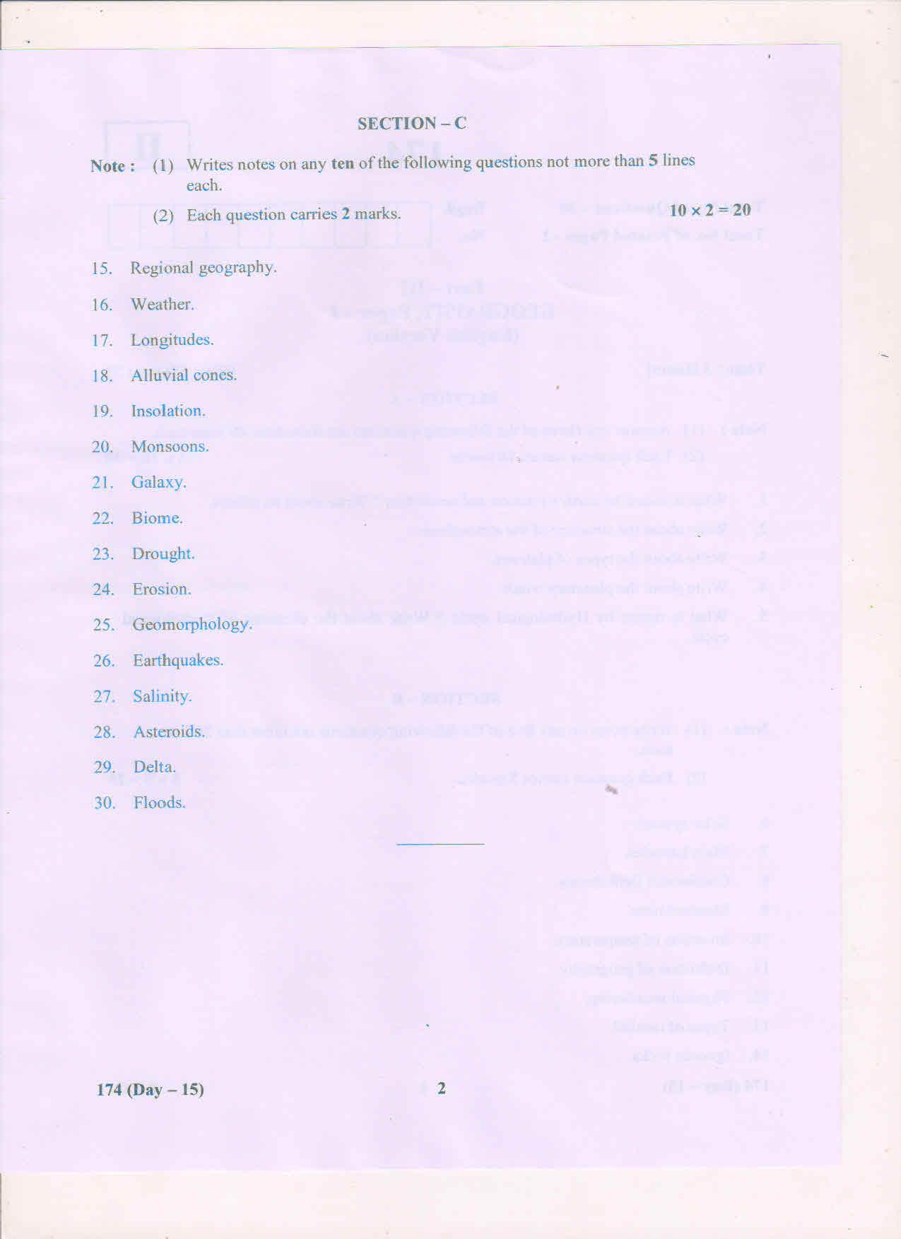 AP Inter 1st Year Geography-I (EM) March 2018 (General) Question Paper - Page 2