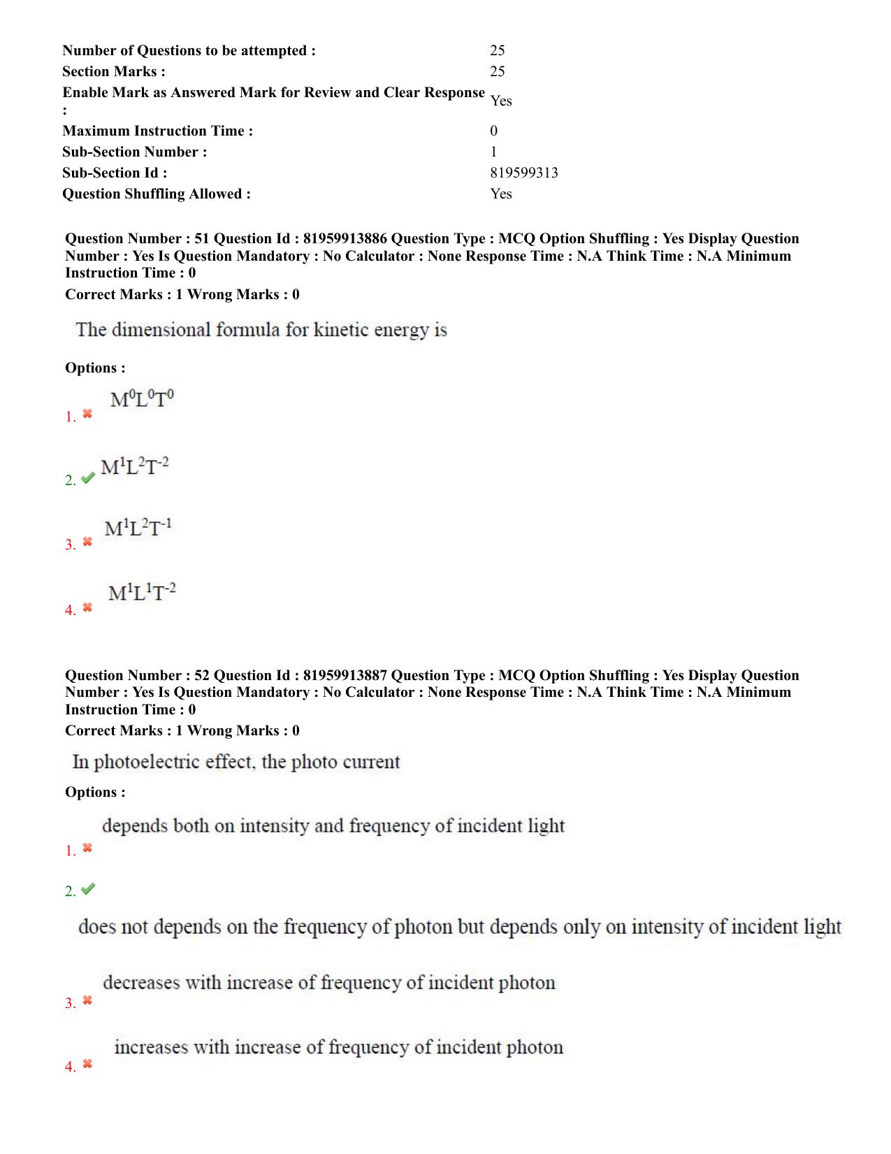 TS ECET 2022 Mechanical Engineering Question Paper - Page 25