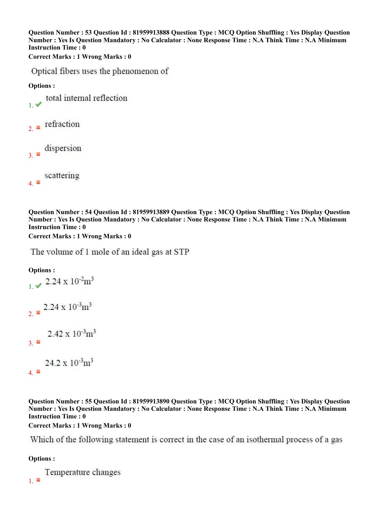 TS ECET 2022 Mechanical Engineering Question Paper - Page 26