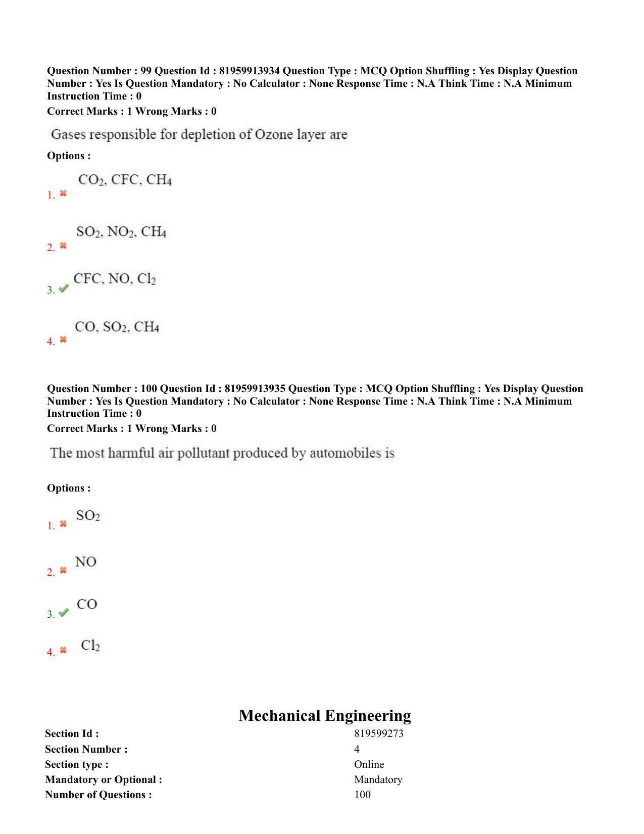 TS ECET 2022 Mechanical Engineering Question Paper - Page 46