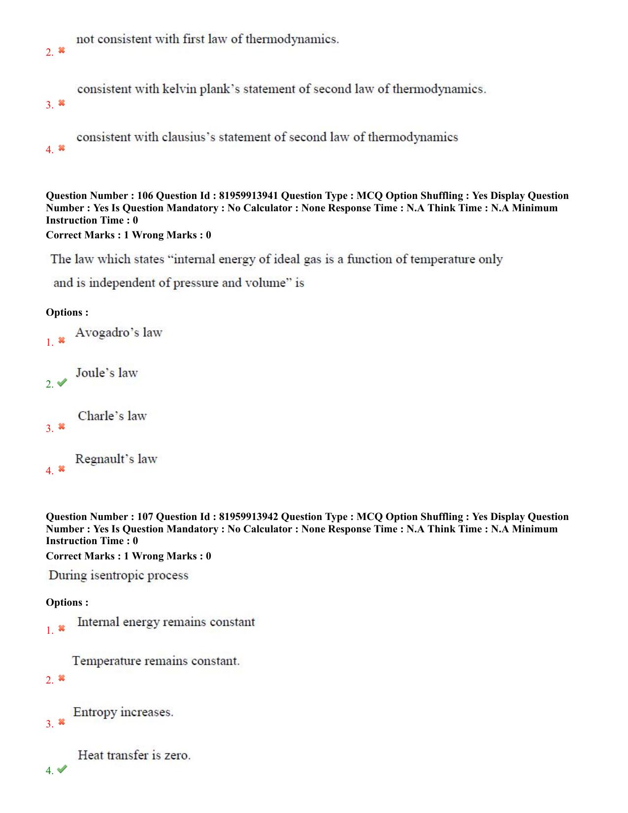 TS ECET 2022 Mechanical Engineering Question Paper - Page 49