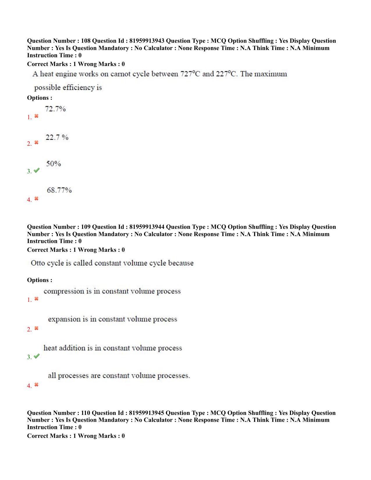 TS ECET 2022 Mechanical Engineering Question Paper - Page 50