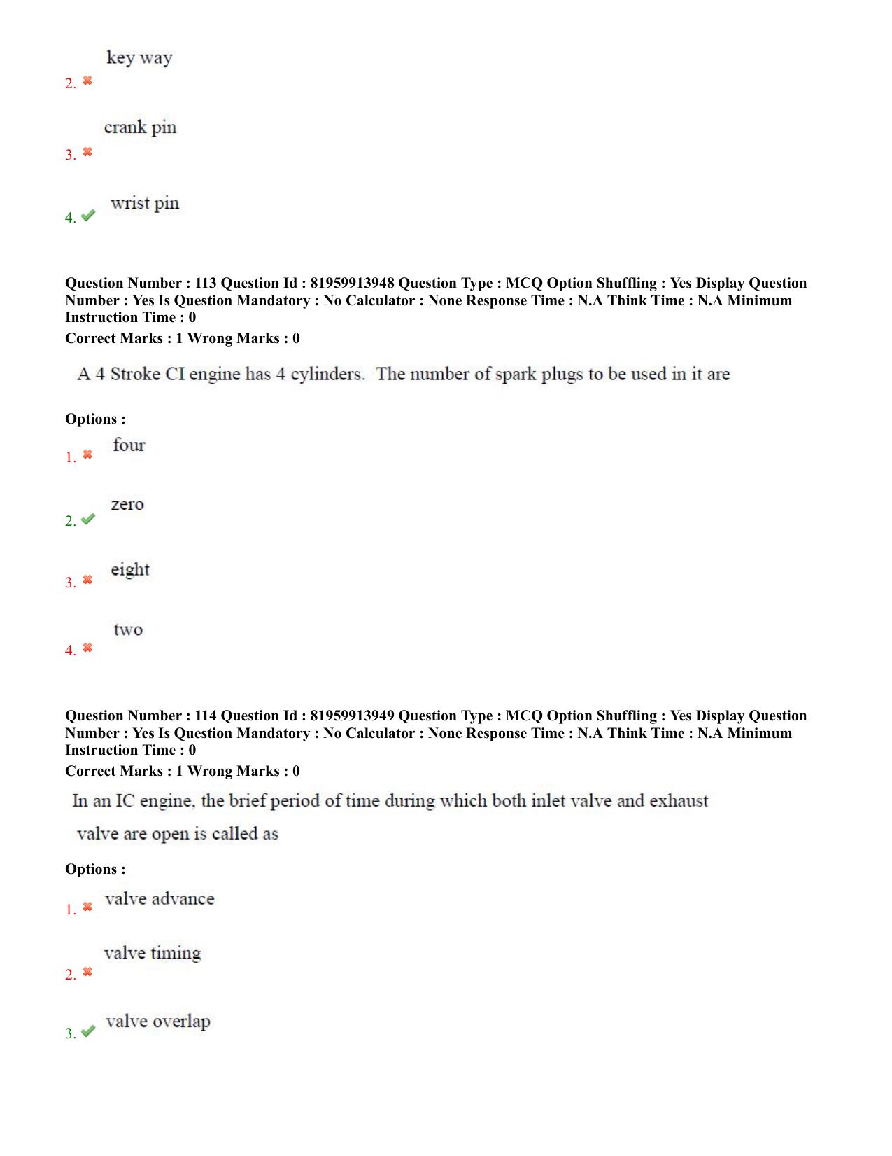 TS ECET 2022 Mechanical Engineering Question Paper - Page 52